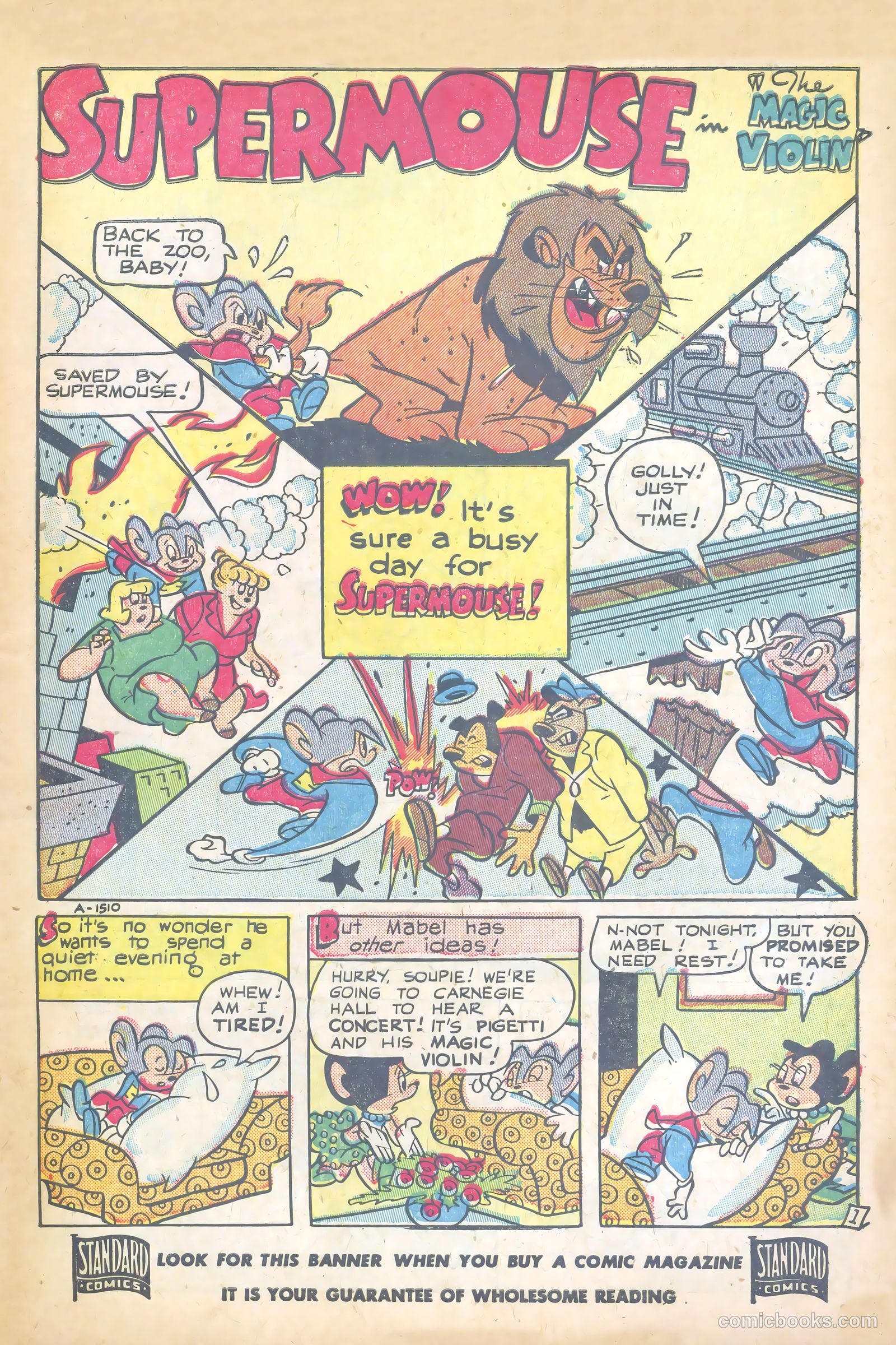 Supermouse #16 (1951) — page 3 of 36