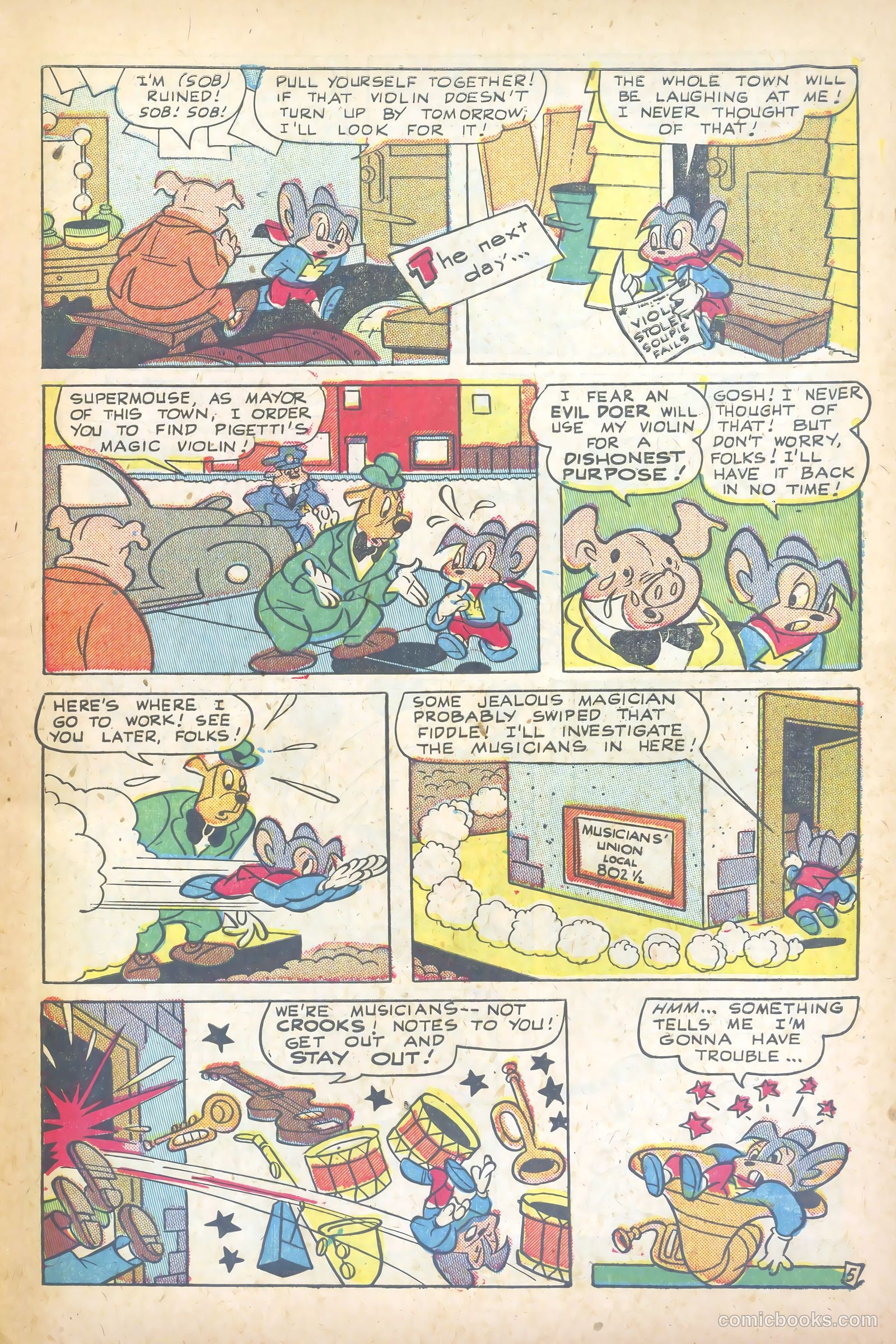 Supermouse #16 (1951) — page 7 of 36