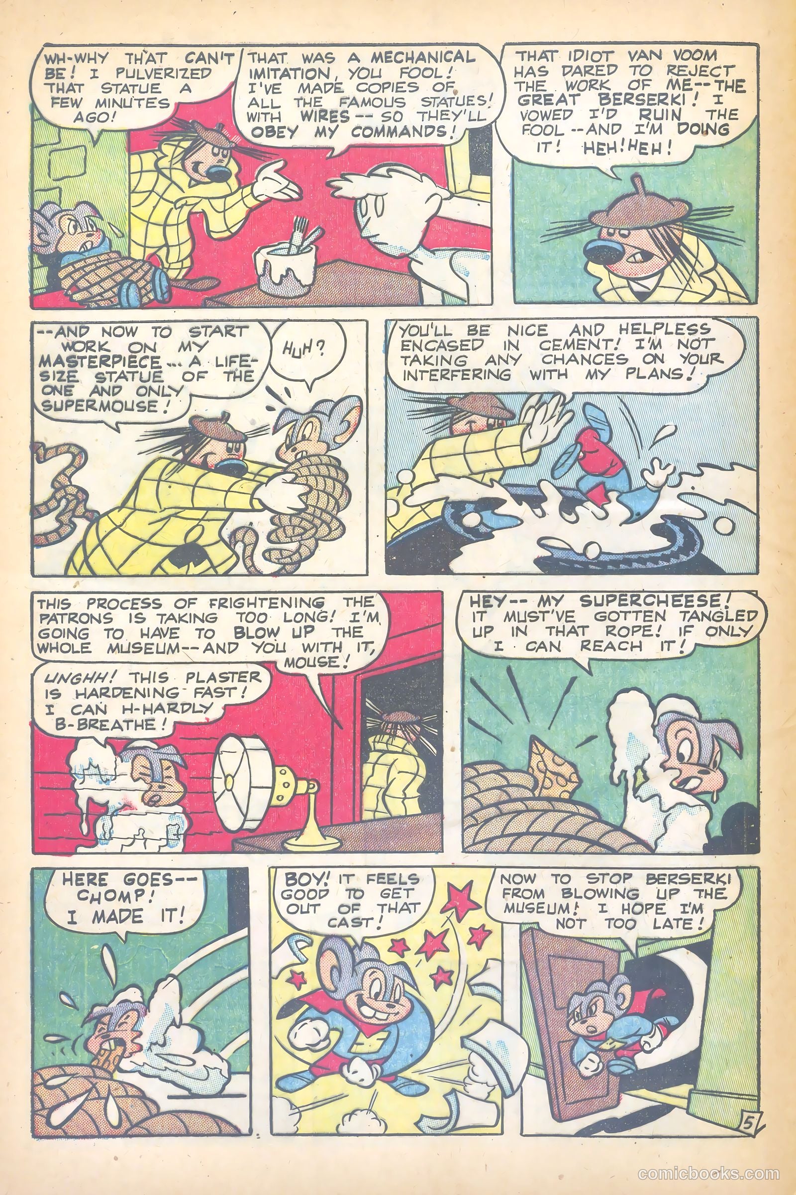 Supermouse #16 (1951) — page 32 of 36