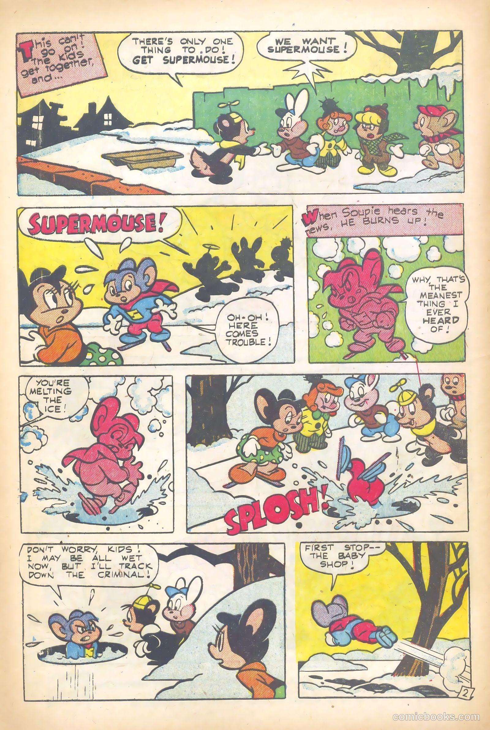 Supermouse #17 (1952) — page 4 of 36