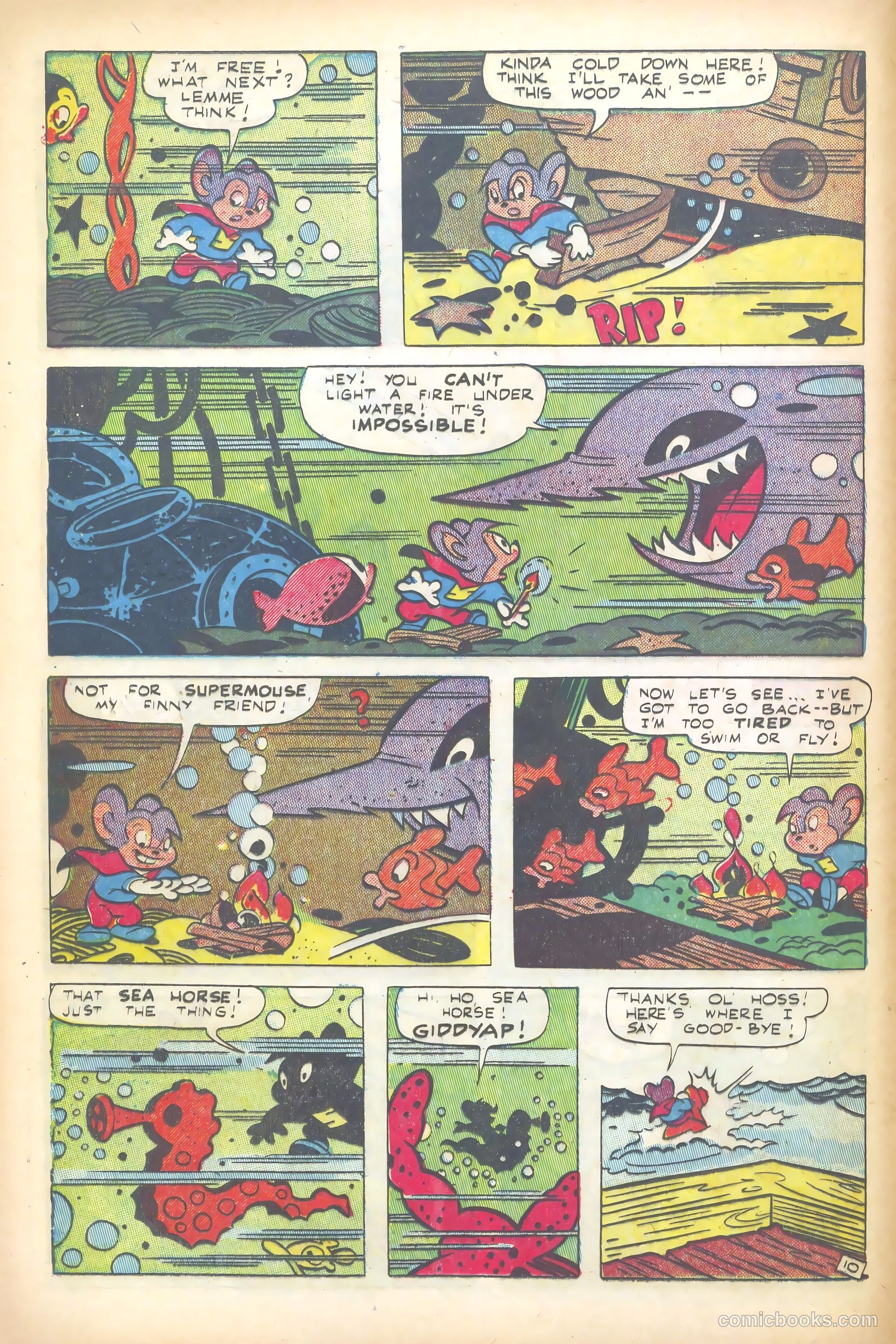 Supermouse #17 (1952) — page 12 of 36