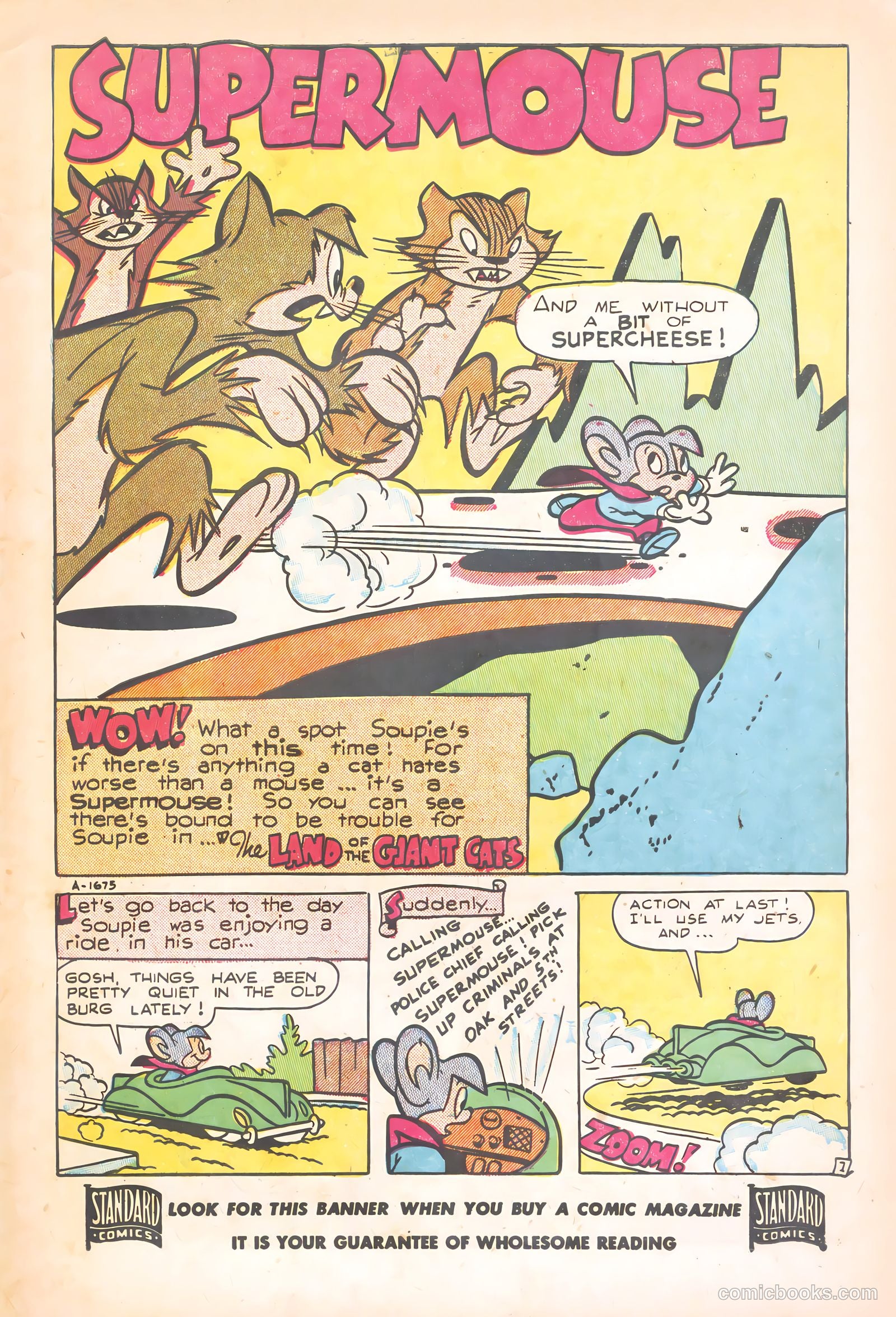Supermouse #18 (1952) — page 3 of 36