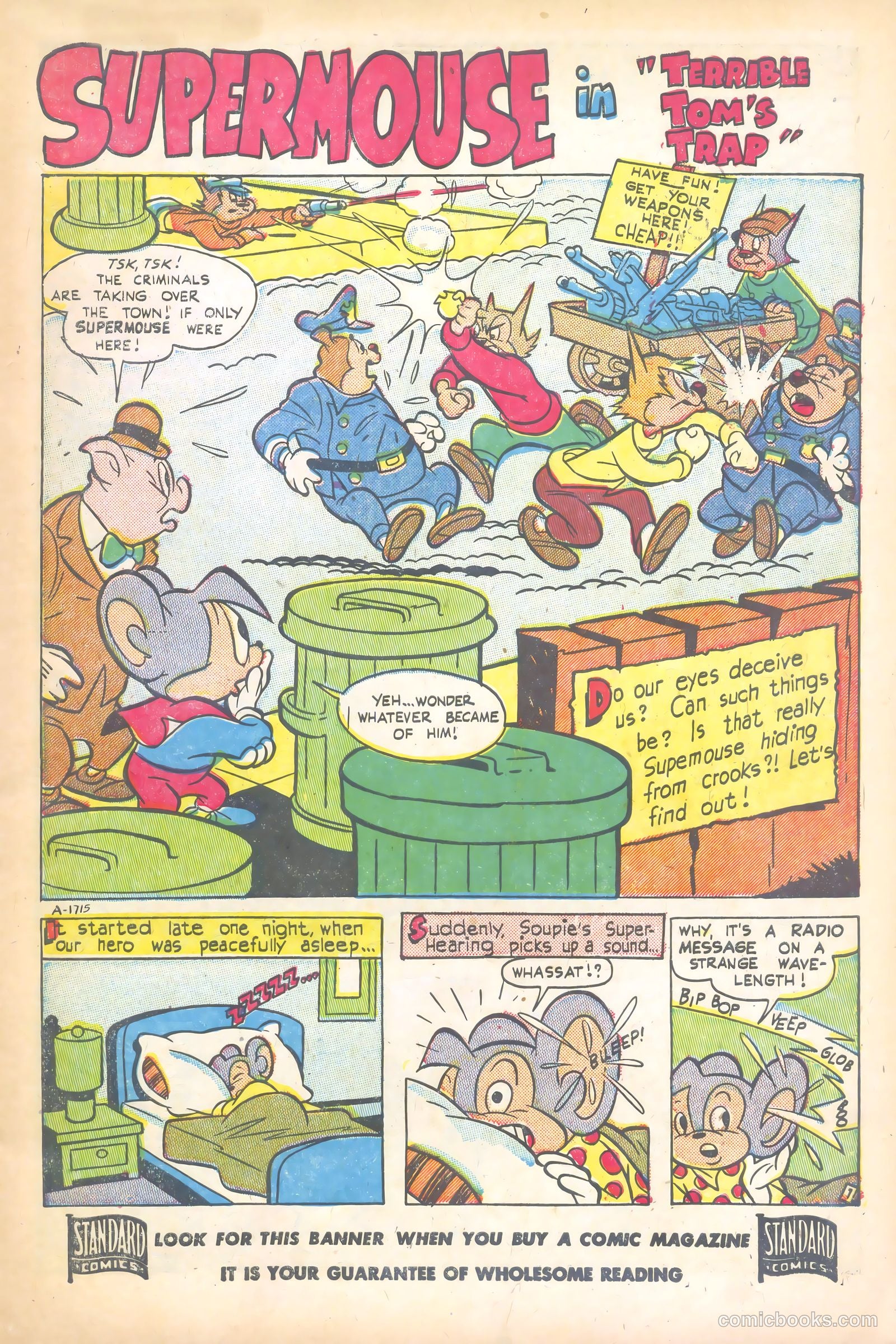 Supermouse #19 (1952) — page 3 of 36