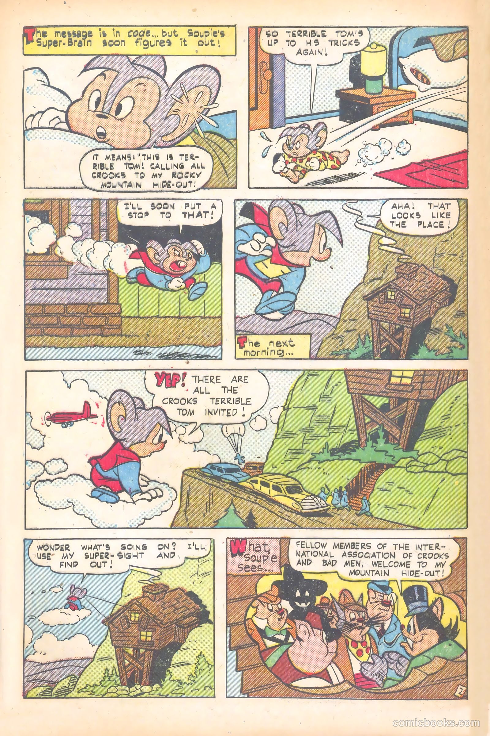 Supermouse #19 (1952) — page 4 of 36