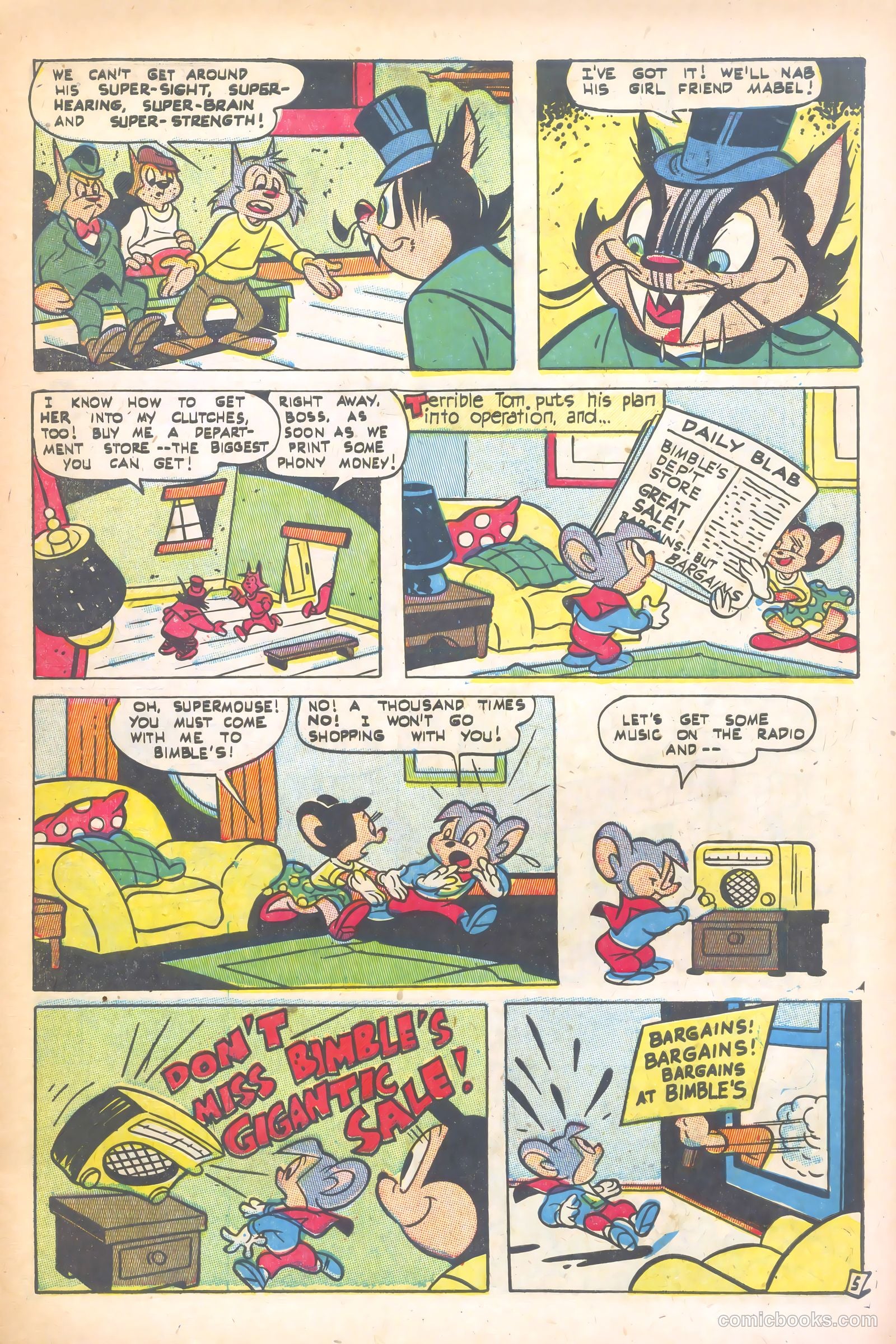 Supermouse #19 (1952) — page 7 of 36