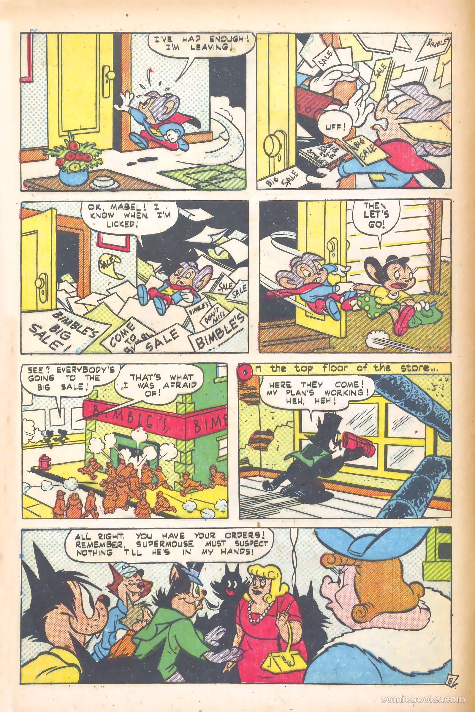 Supermouse #19 (1952) — page 8 of 36