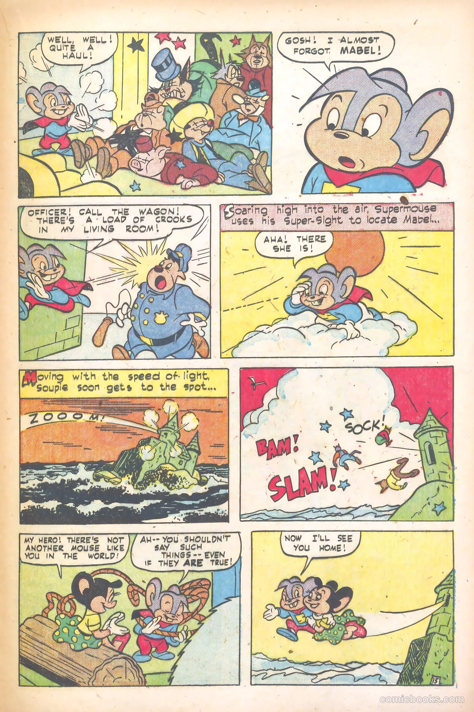 Supermouse #19 (1952) — page 17 of 36