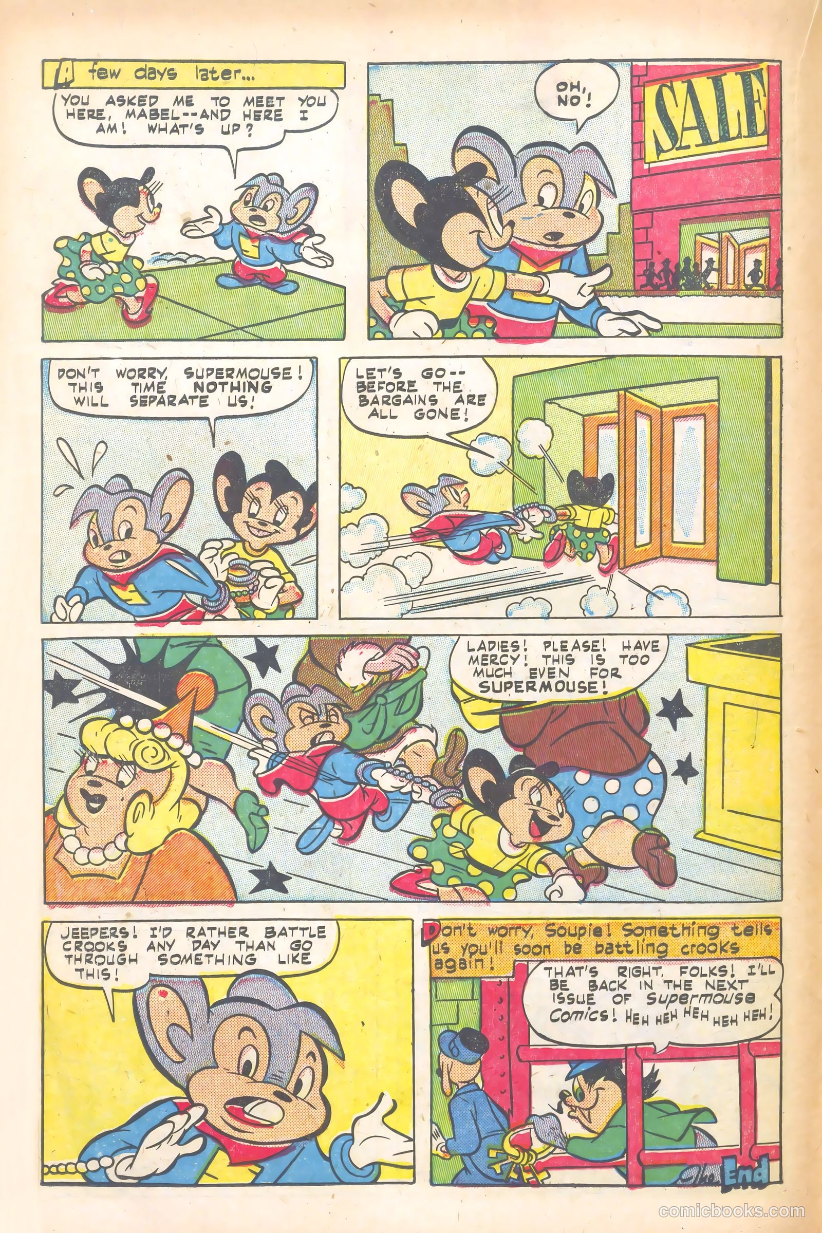 Supermouse #19 (1952) — page 18 of 36
