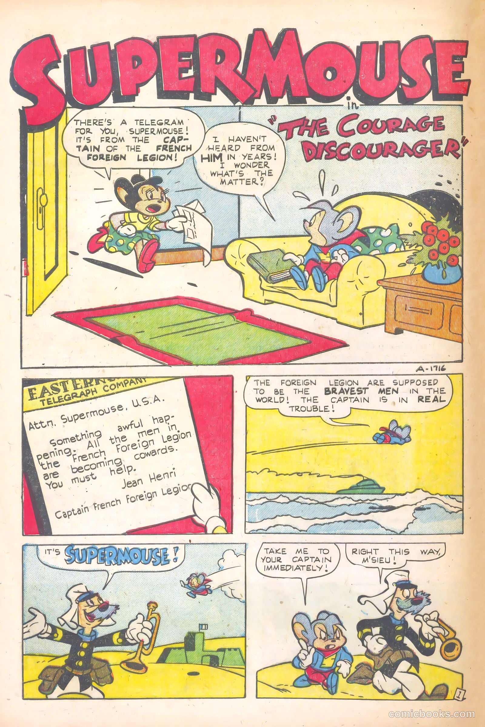 Supermouse #19 (1952) — page 28 of 36