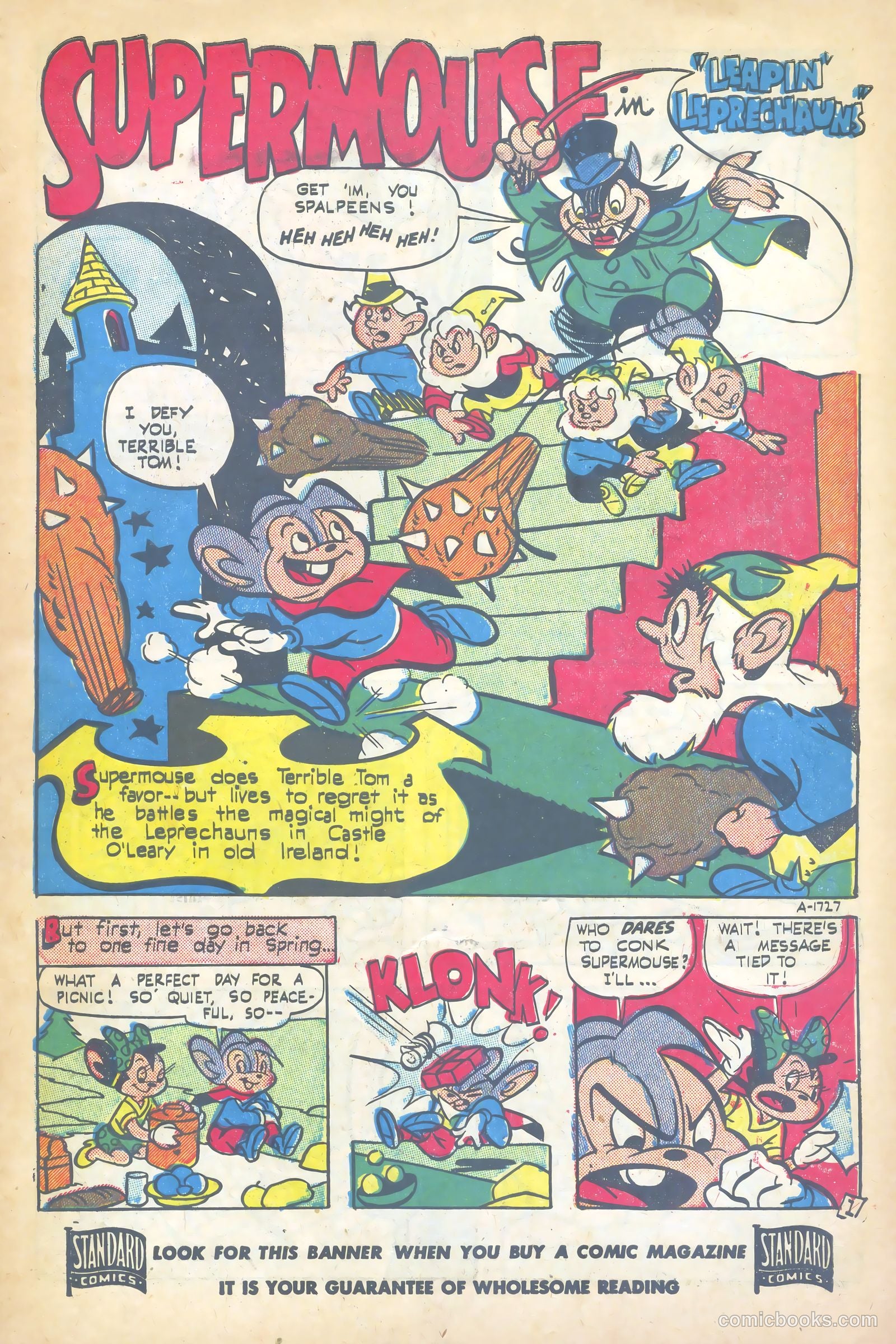 Supermouse #20 (1952) — page 3 of 36