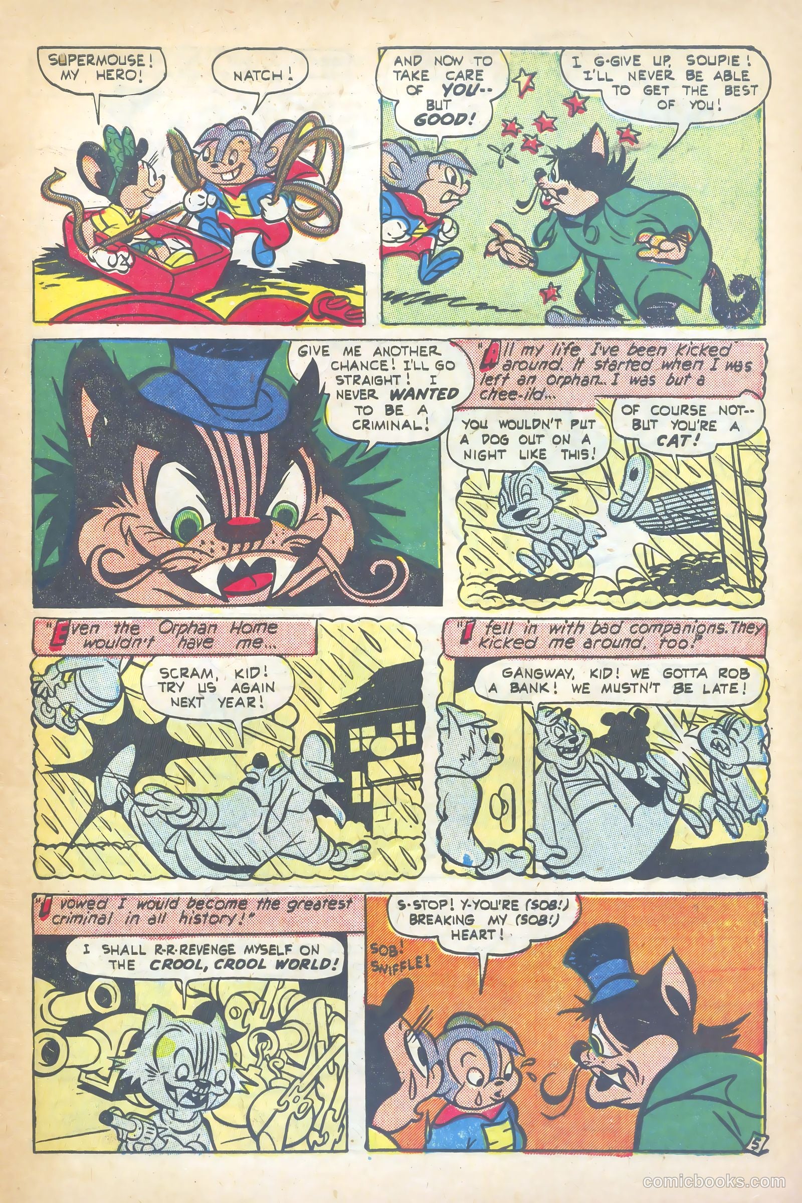 Supermouse #20 (1952) — page 7 of 36