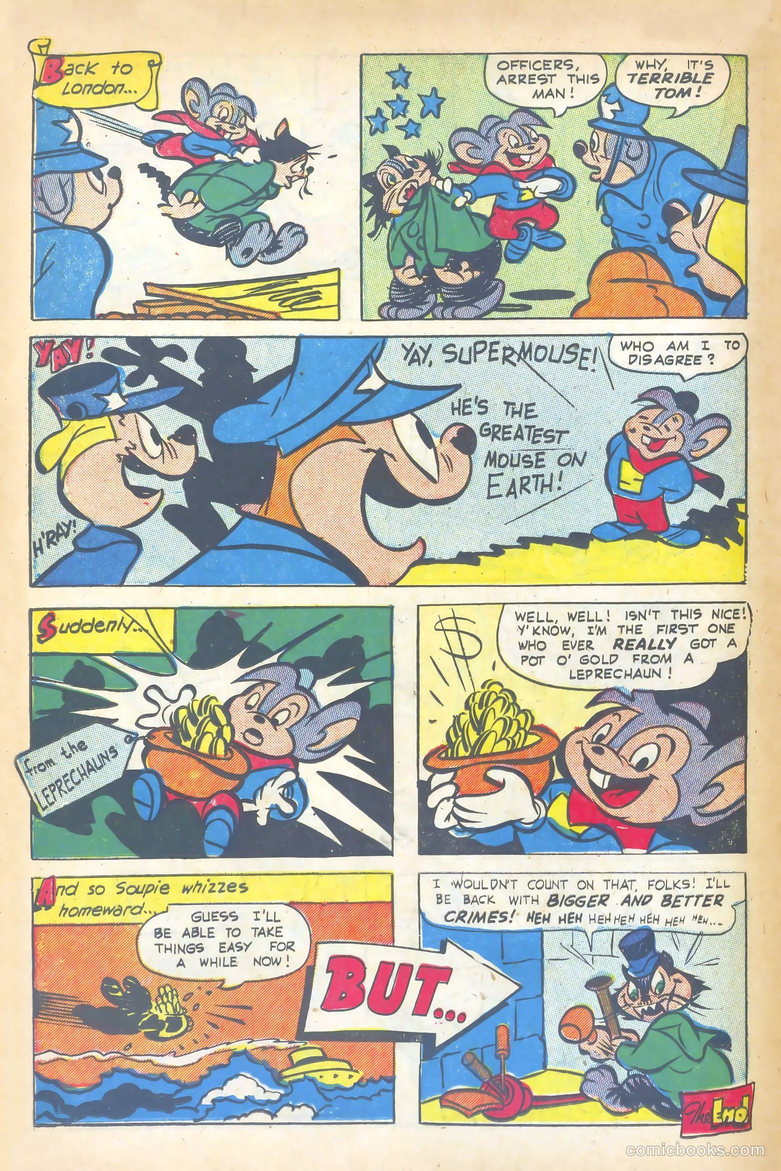 Supermouse #20 (1952) — page 18 of 36