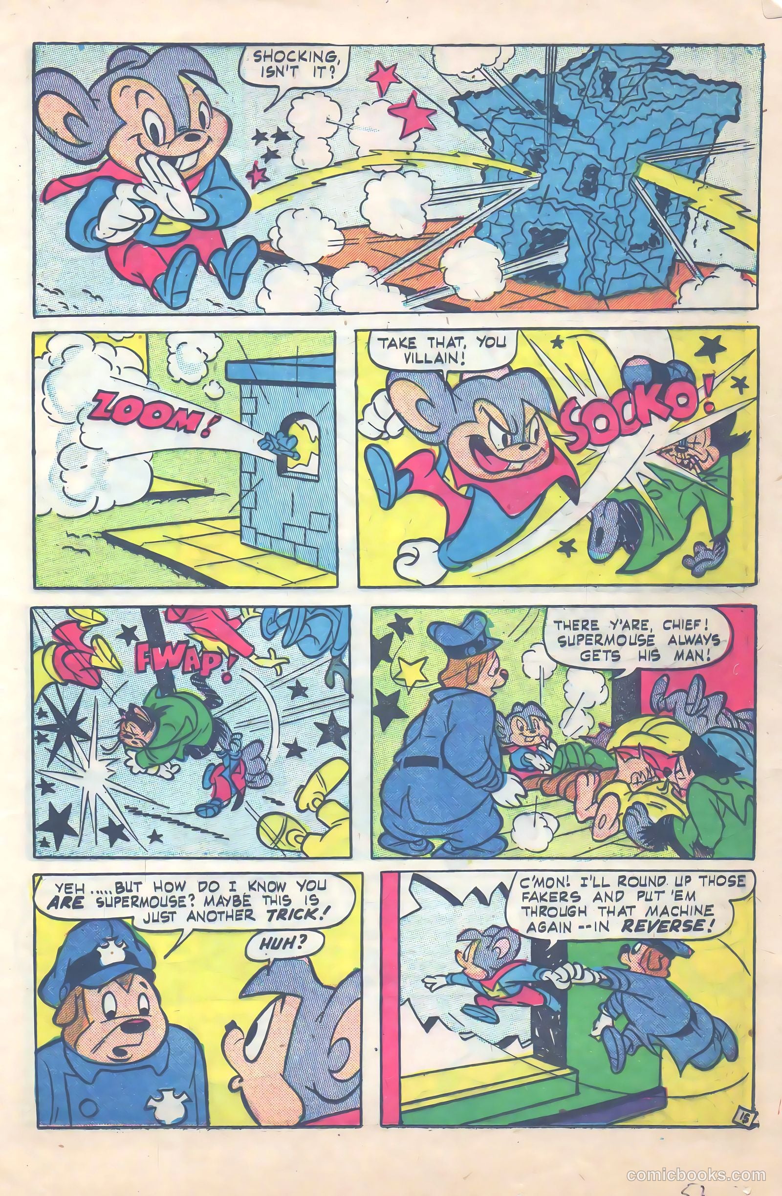 Supermouse #21 (1952) — page 18 of 37