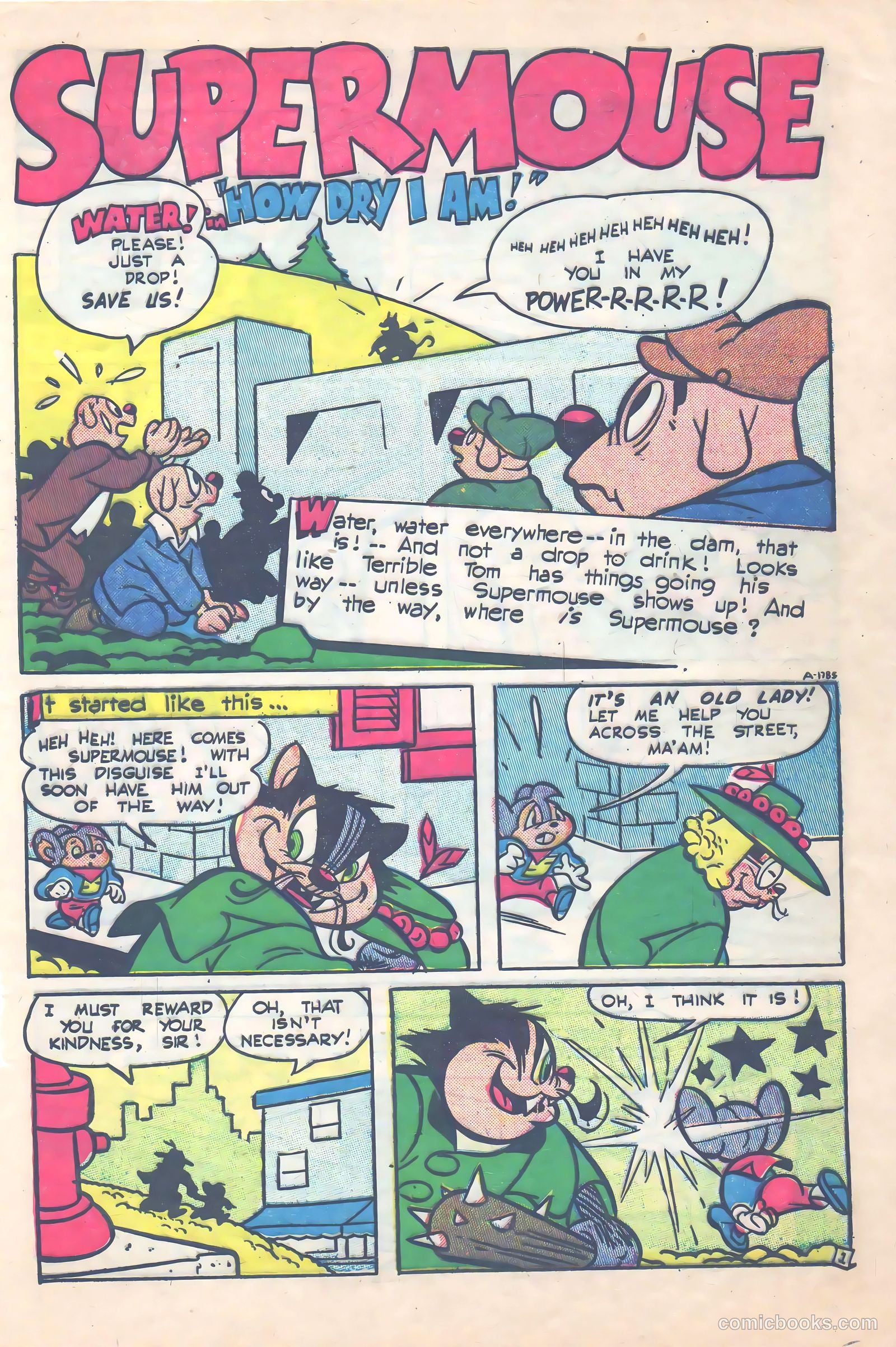 Supermouse #21 (1952) — page 30 of 37