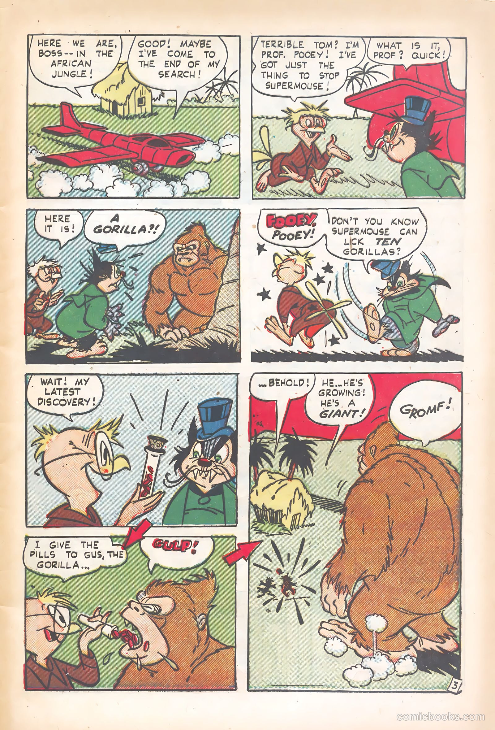 Supermouse #22 (1952) — page 5 of 36
