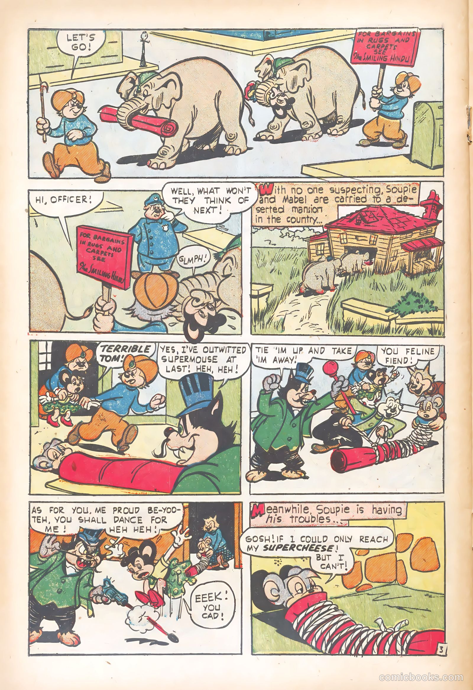 Supermouse #22 (1952) — page 30 of 36