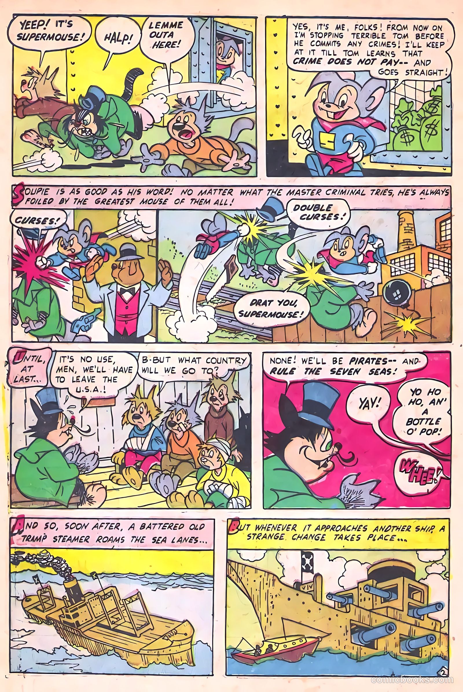 Supermouse #23 (1953) — page 4 of 37