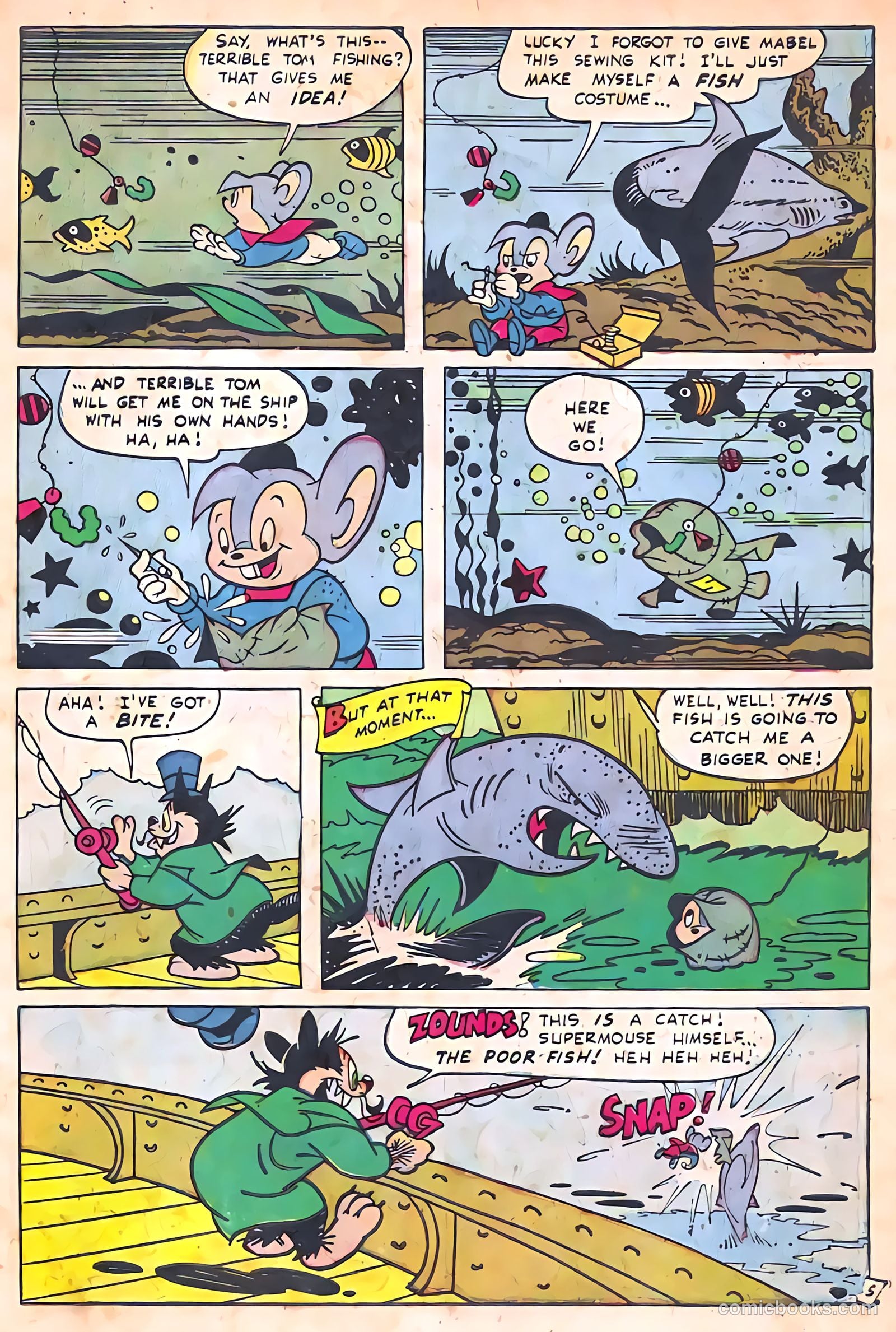Supermouse #23 (1953) — page 7 of 37