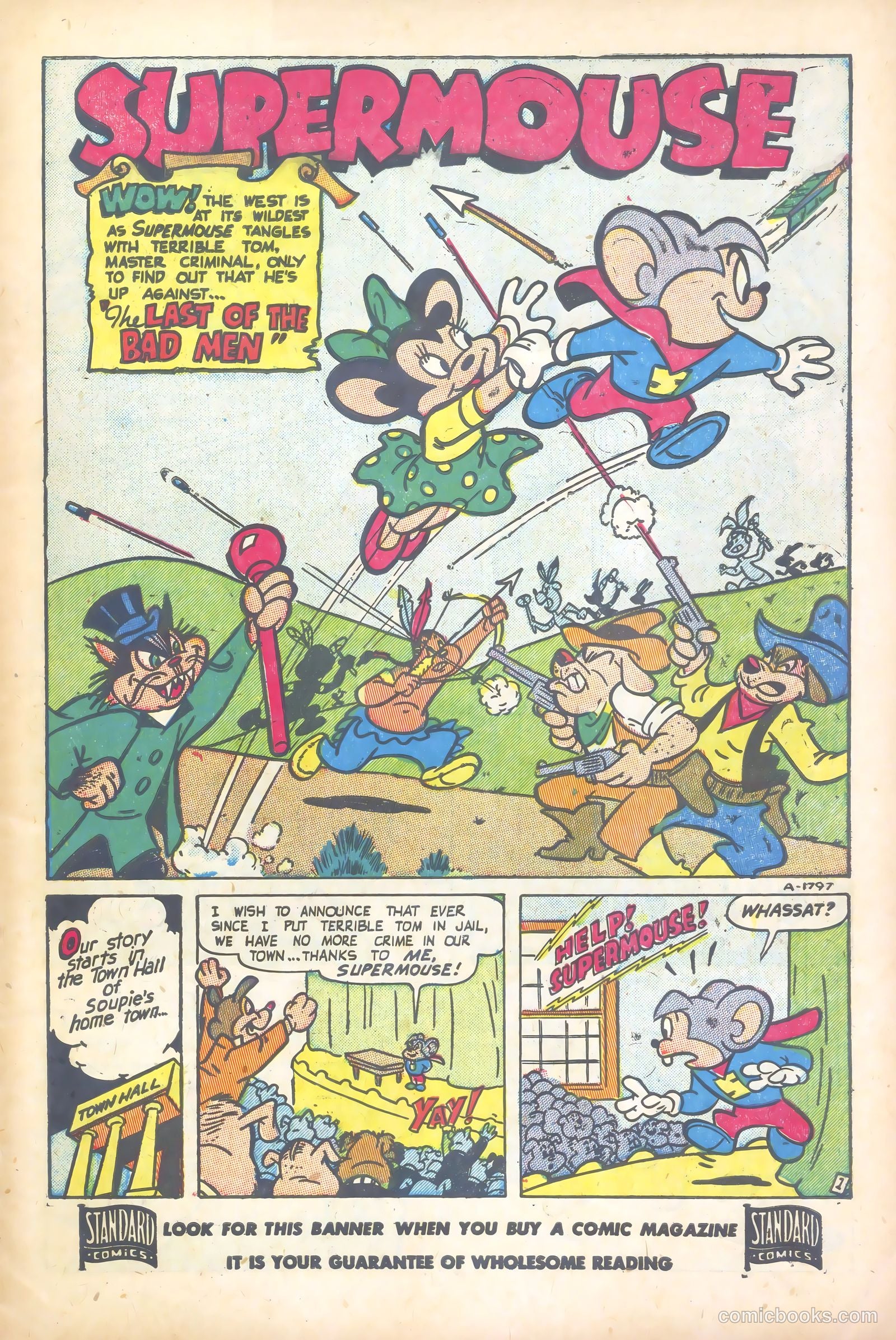 Supermouse #24 (1953) — page 3 of 36