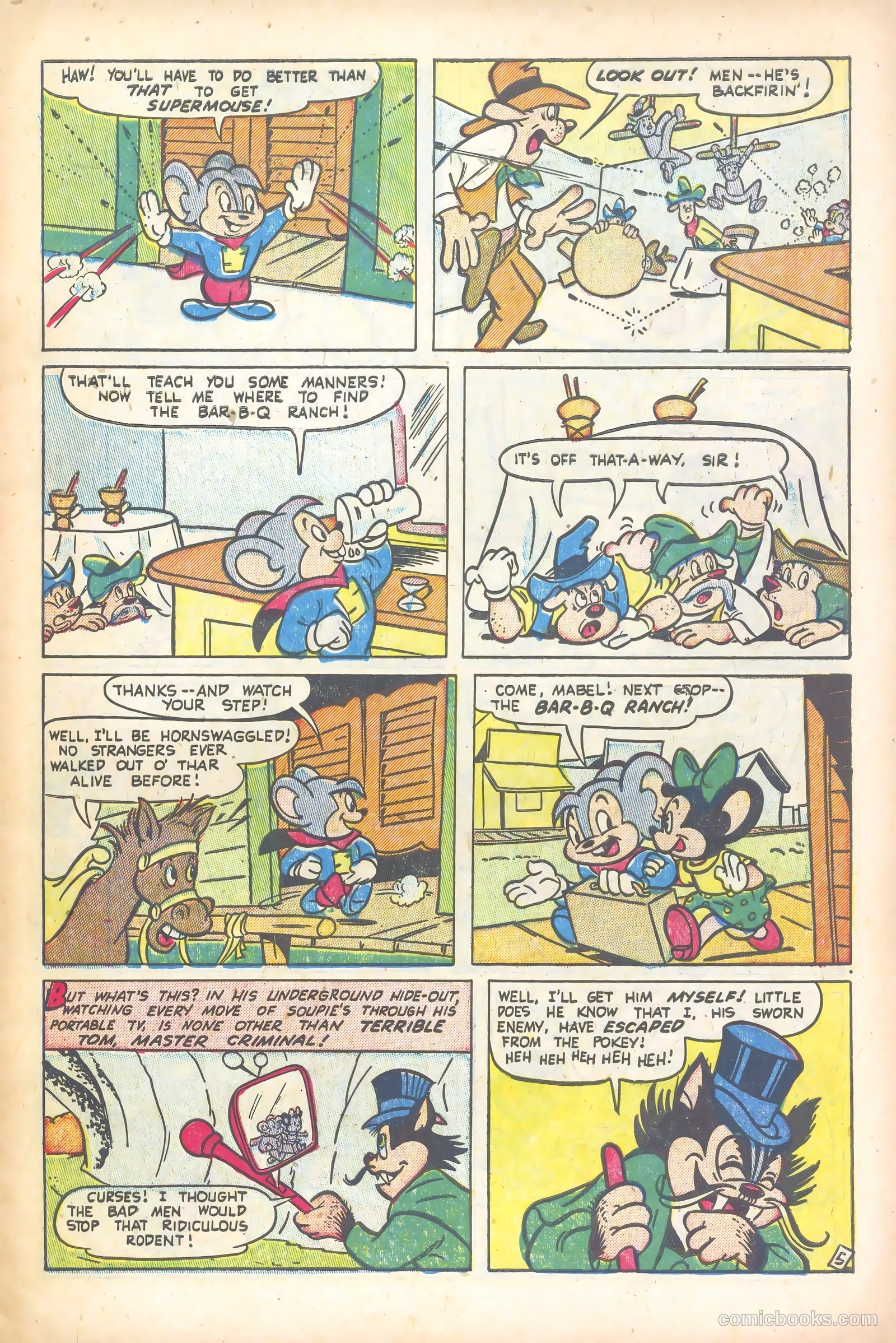 Supermouse #24 (1953) — page 7 of 36