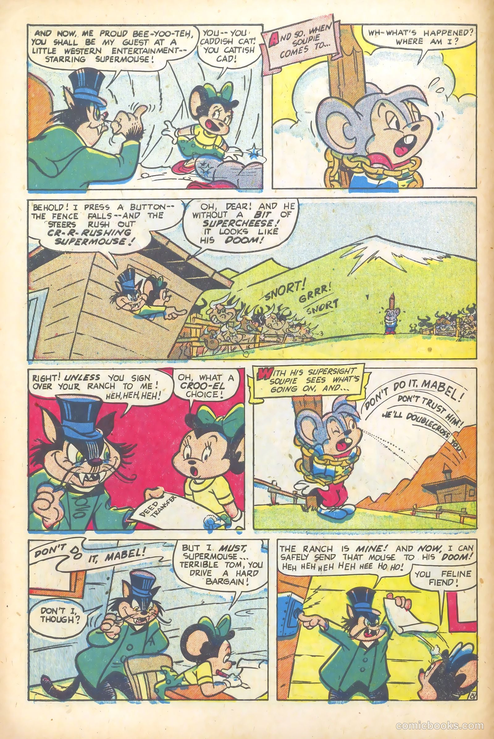 Supermouse #24 (1953) — page 10 of 36