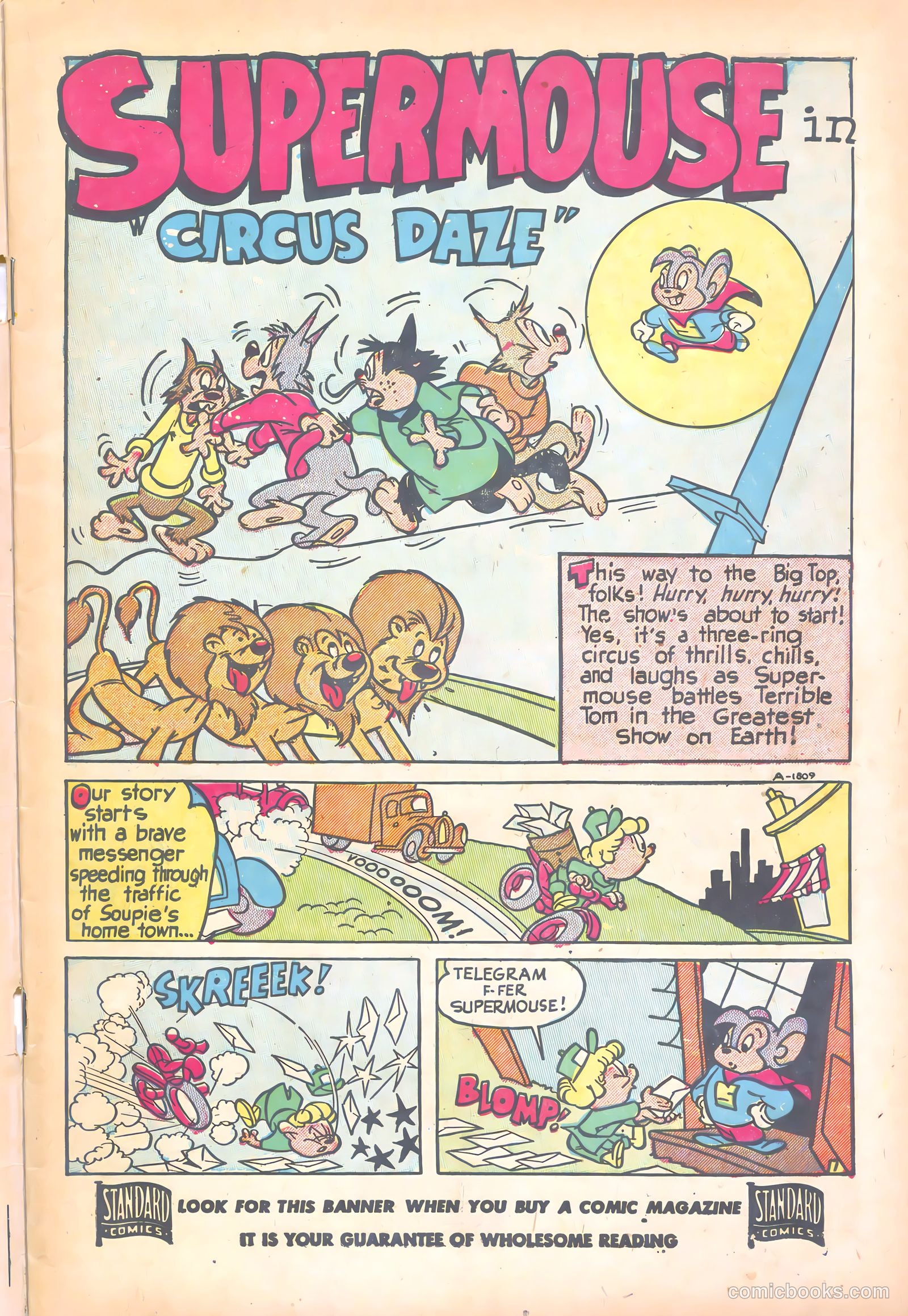 Supermouse #25 (1953) — page 3 of 36