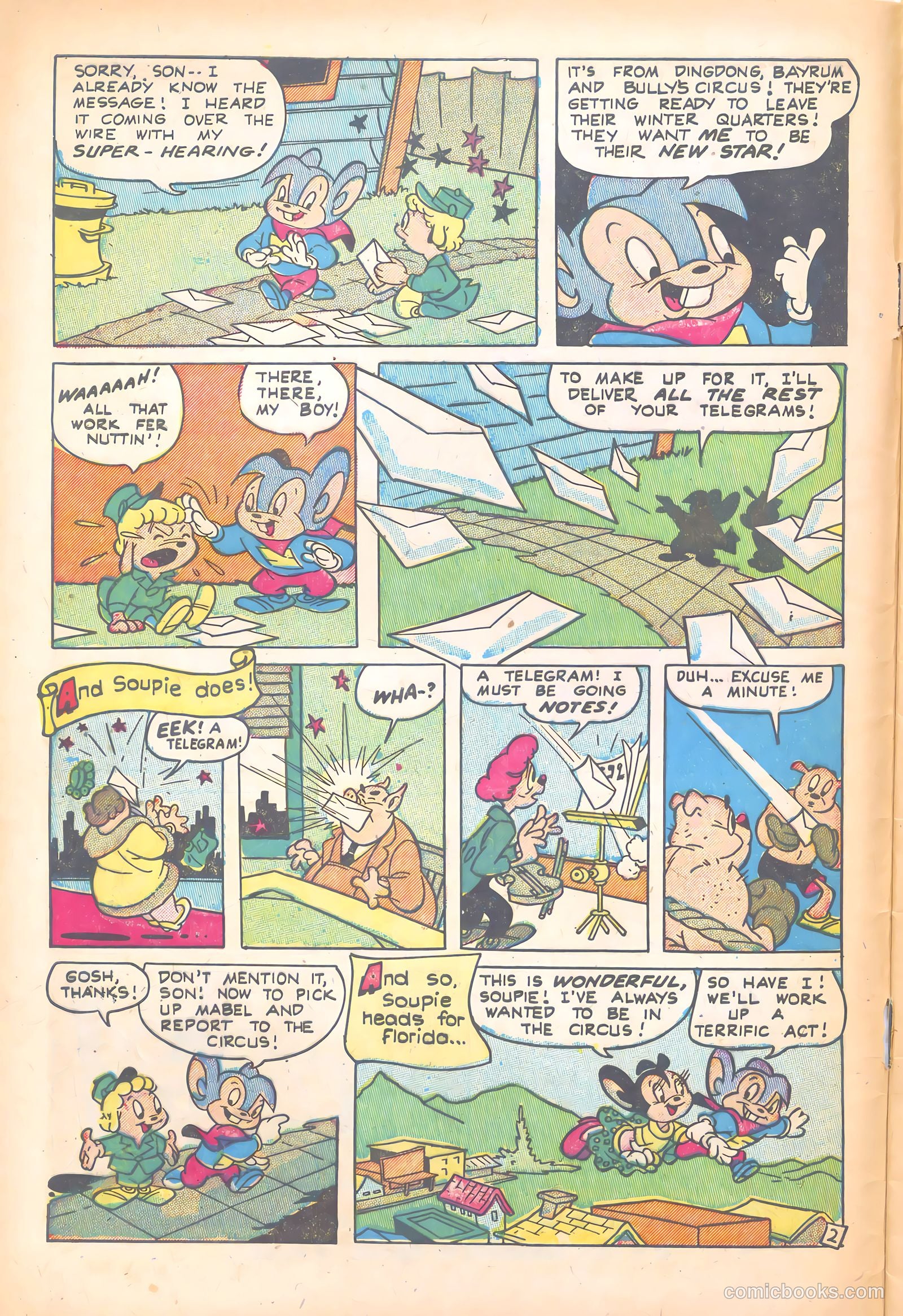Supermouse #25 (1953) — page 4 of 36