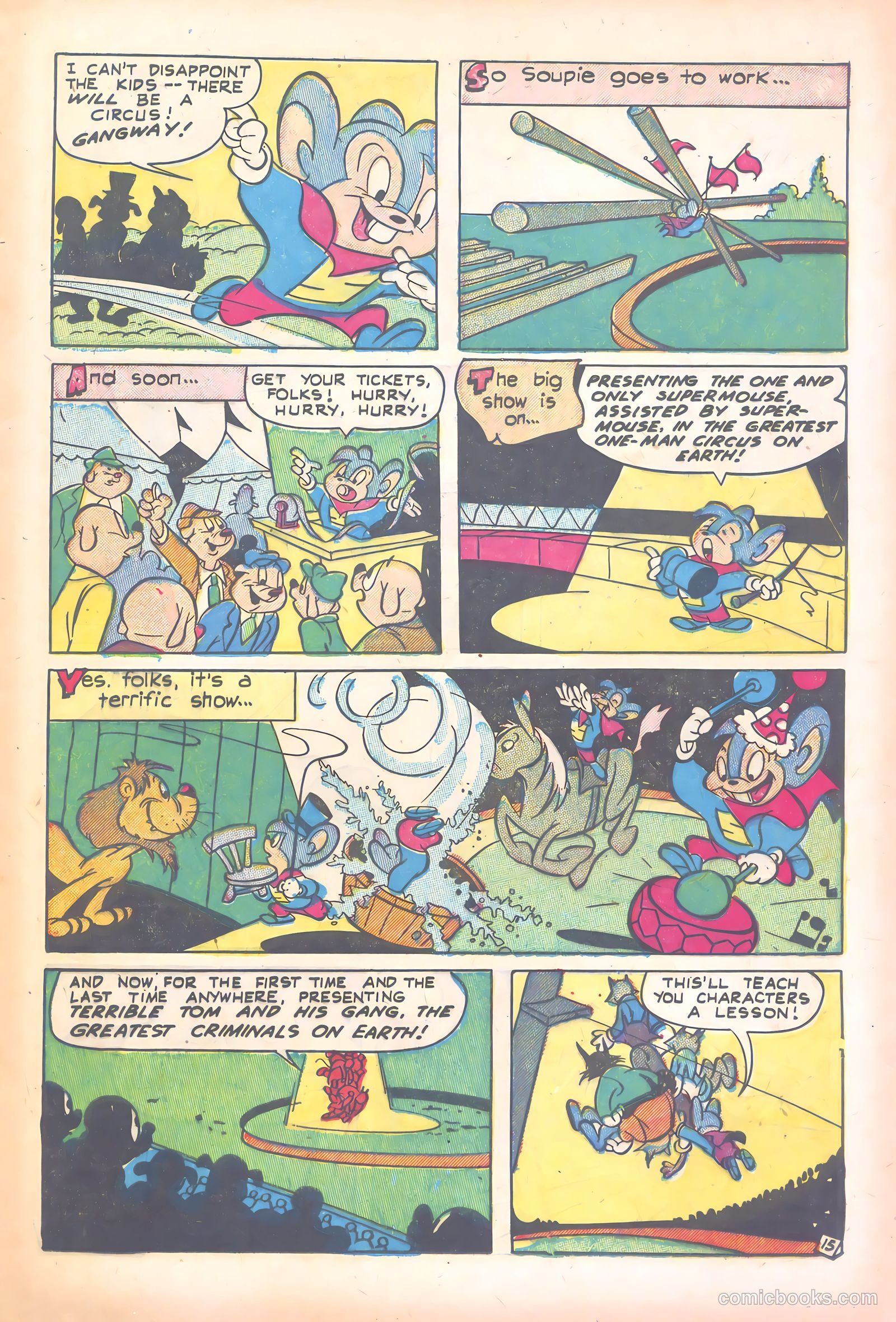 Supermouse #25 (1953) — page 17 of 36