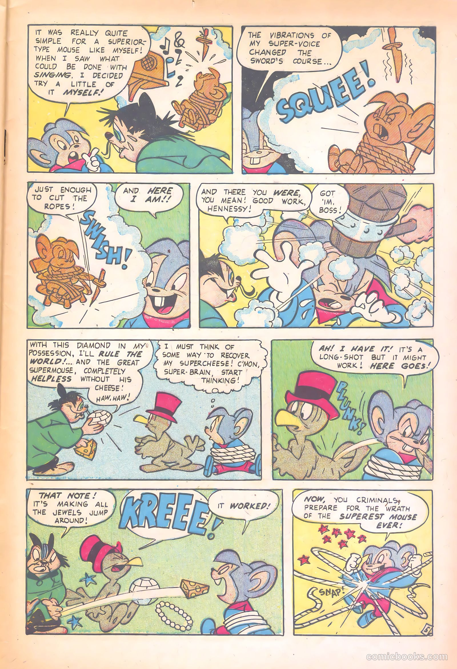 Supermouse #25 (1953) — page 33 of 36