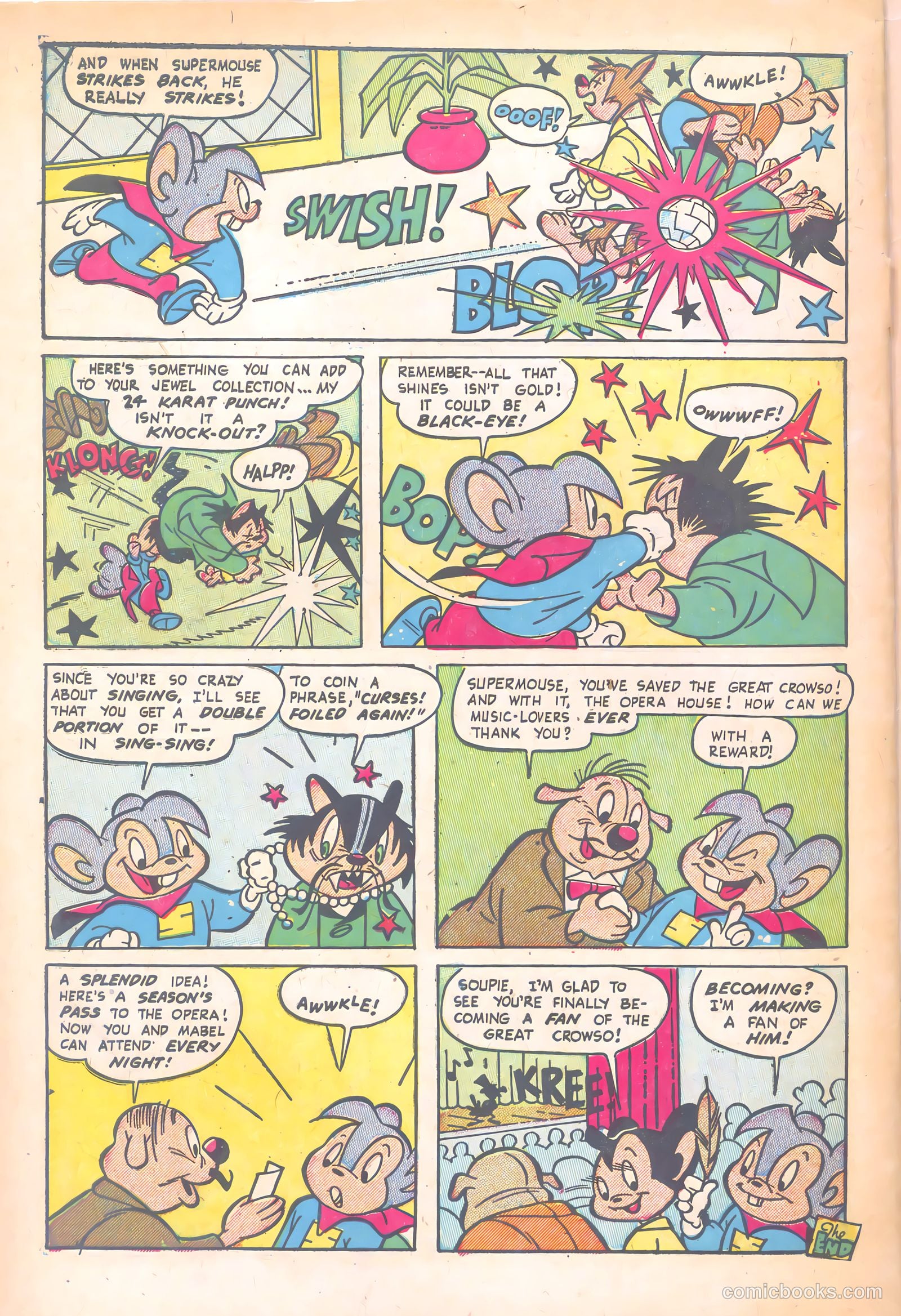 Supermouse #25 (1953) — page 34 of 36