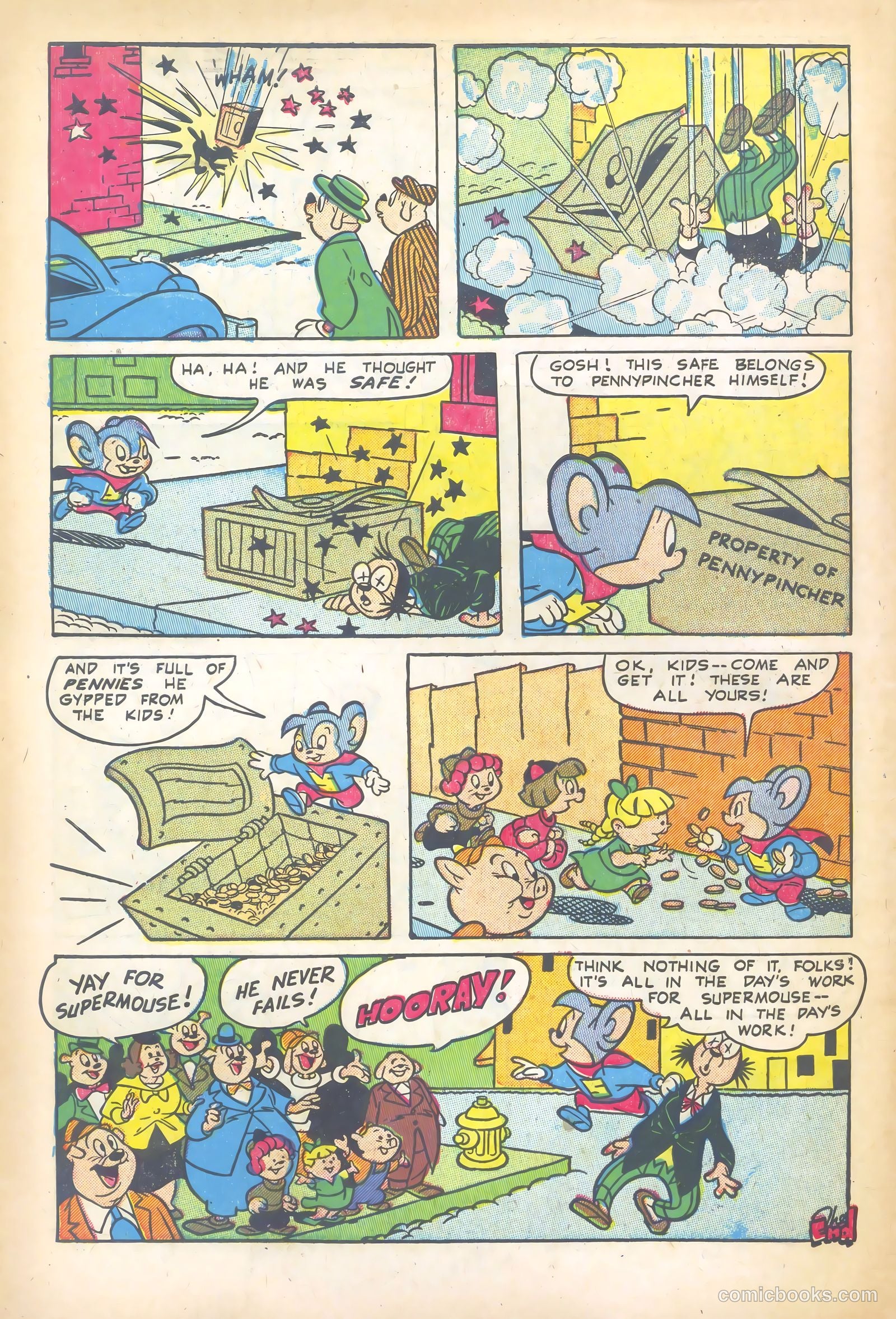 Supermouse #26 (1953) — page 34 of 36