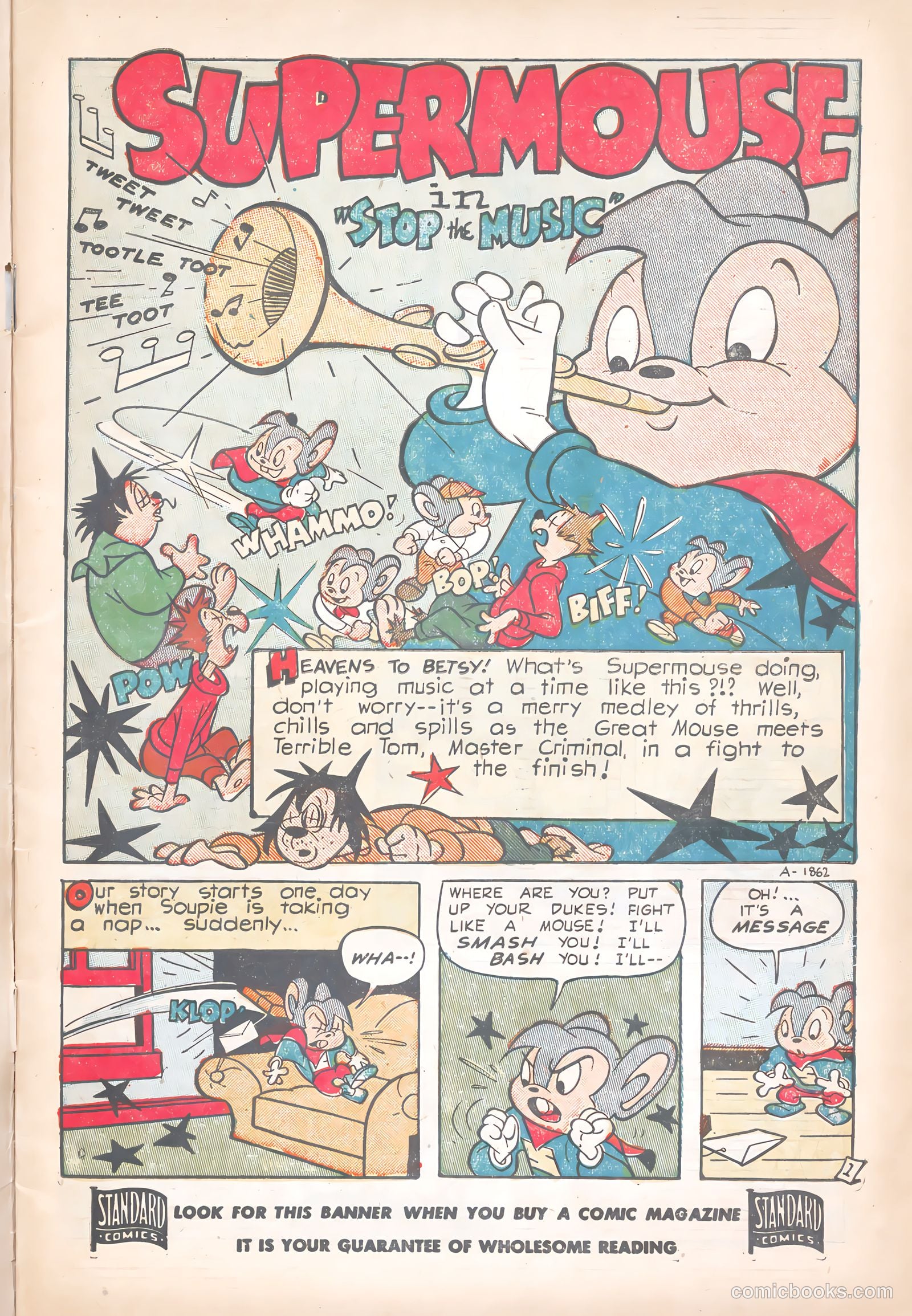 Supermouse #27 (1953) — page 3 of 36