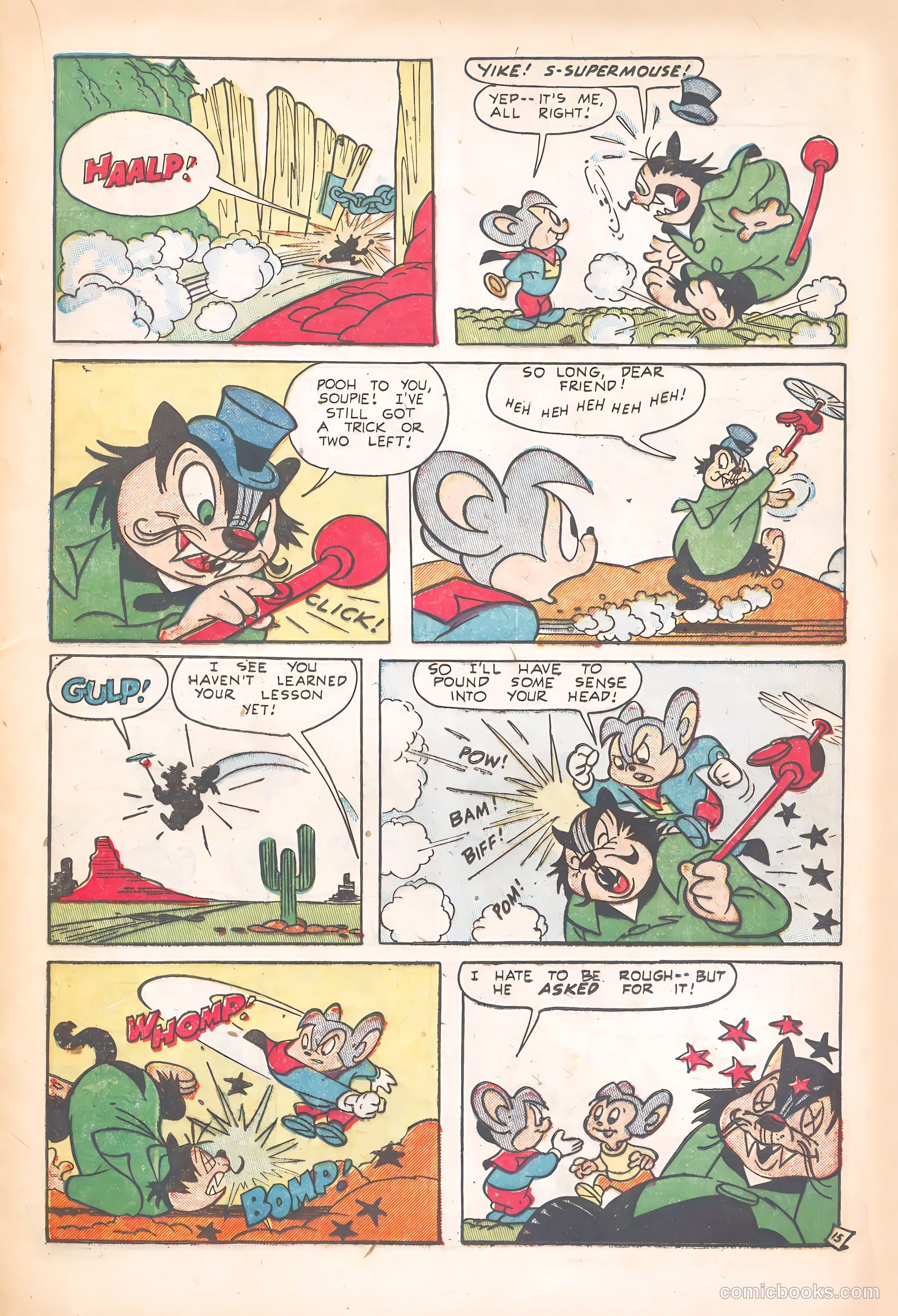 Supermouse #27 (1953) — page 17 of 36