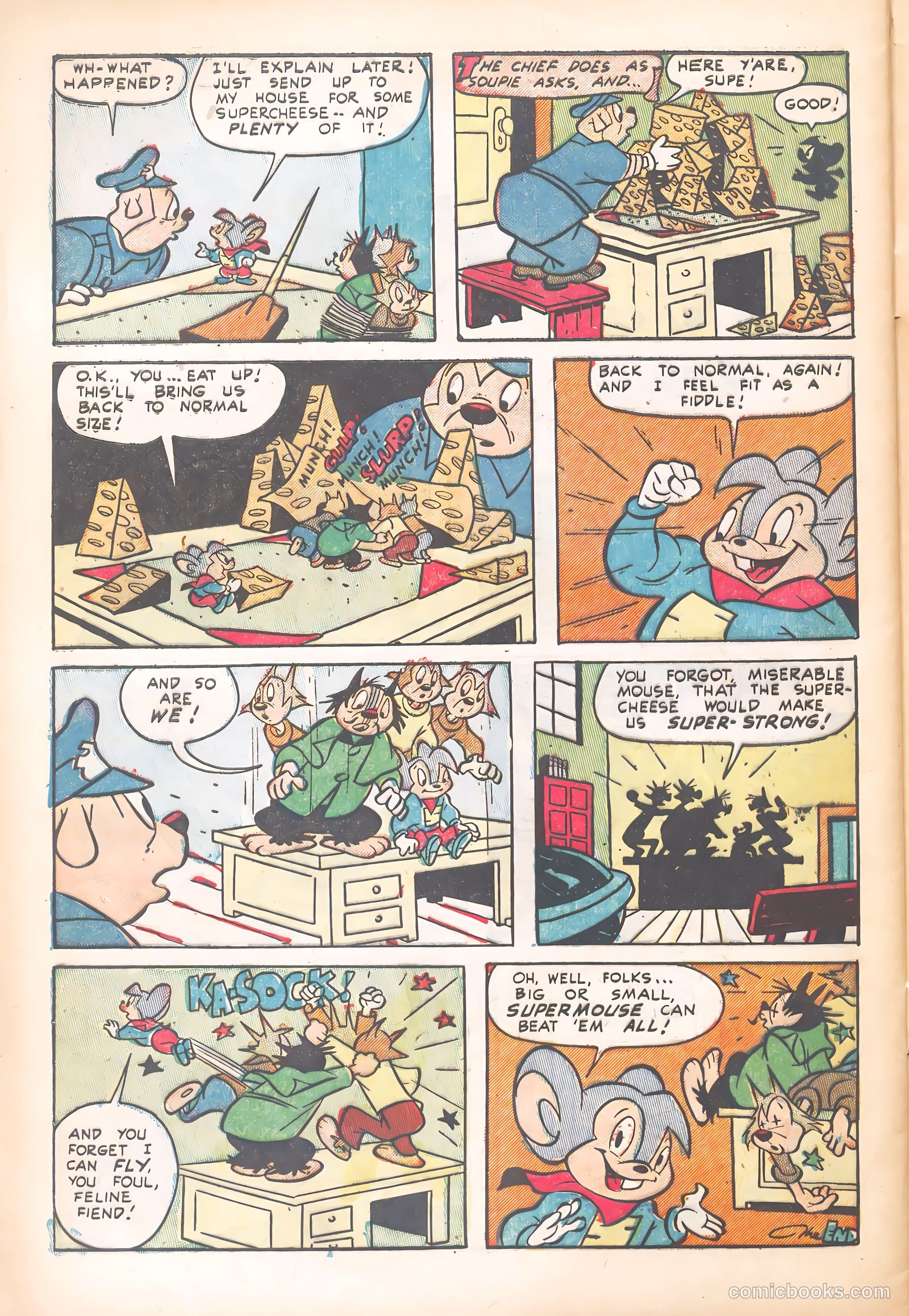 Supermouse #27 (1953) — page 32 of 36