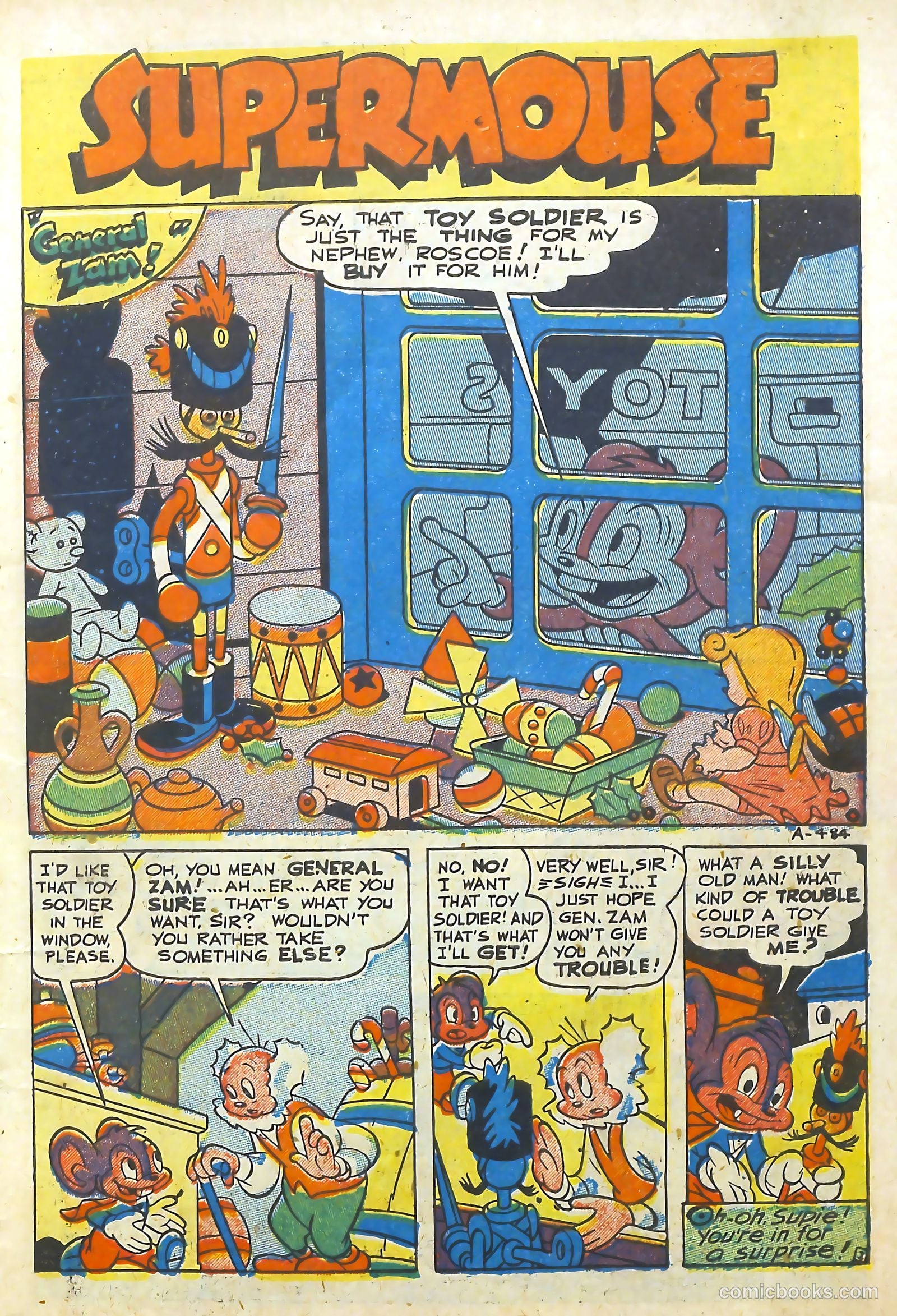 Supermouse #3 (1949) — page 3 of 36