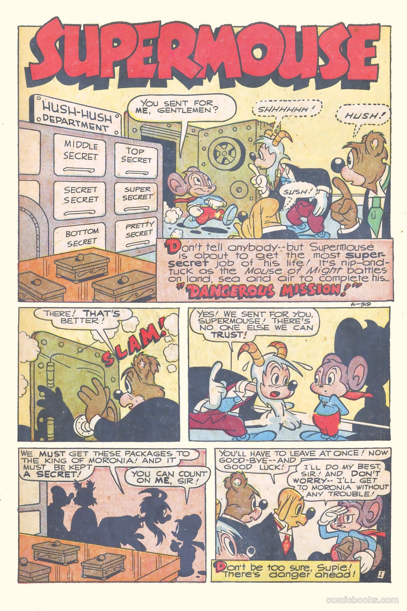 Supermouse #4 (1949) — page 3 of 36
