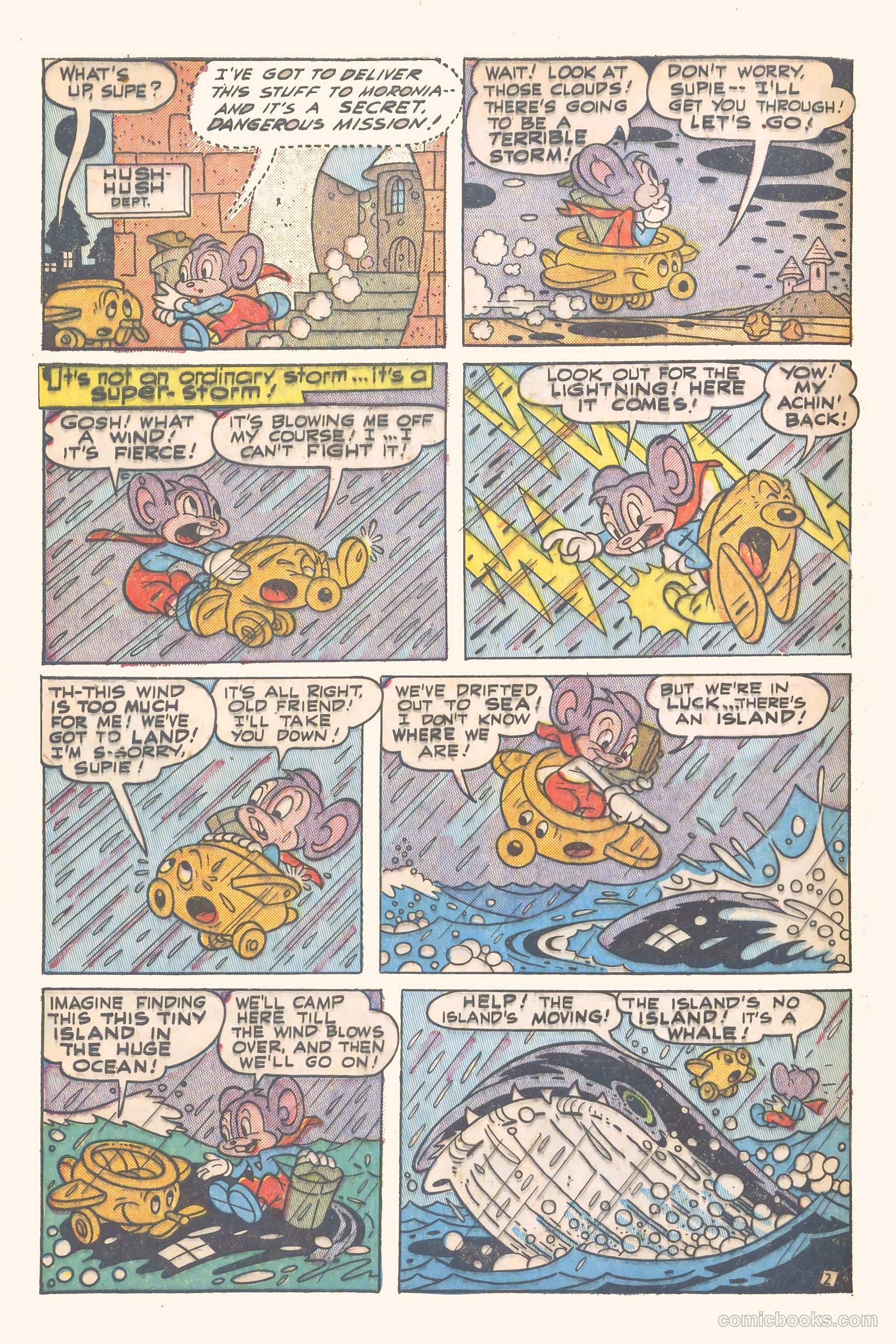 Supermouse #4 (1949) — page 4 of 36
