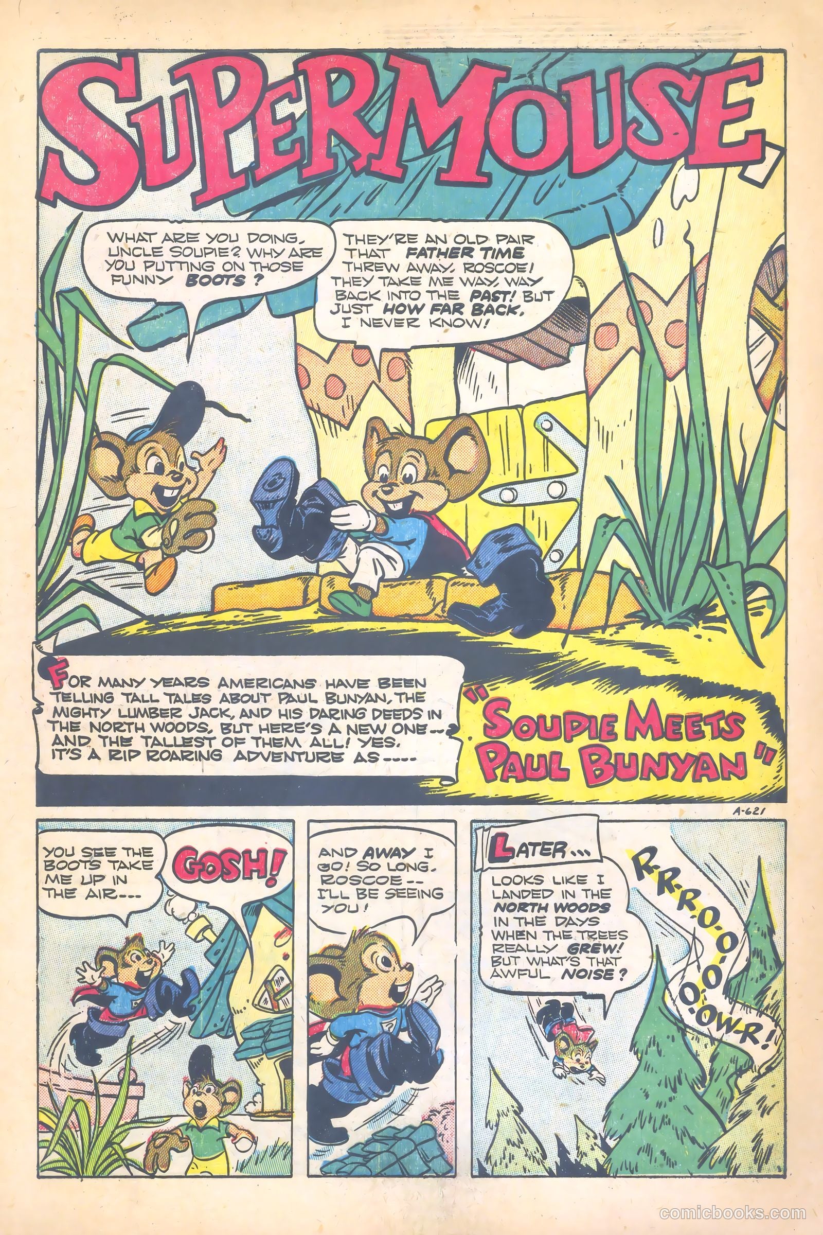 Supermouse #5 (1949) — page 3 of 36