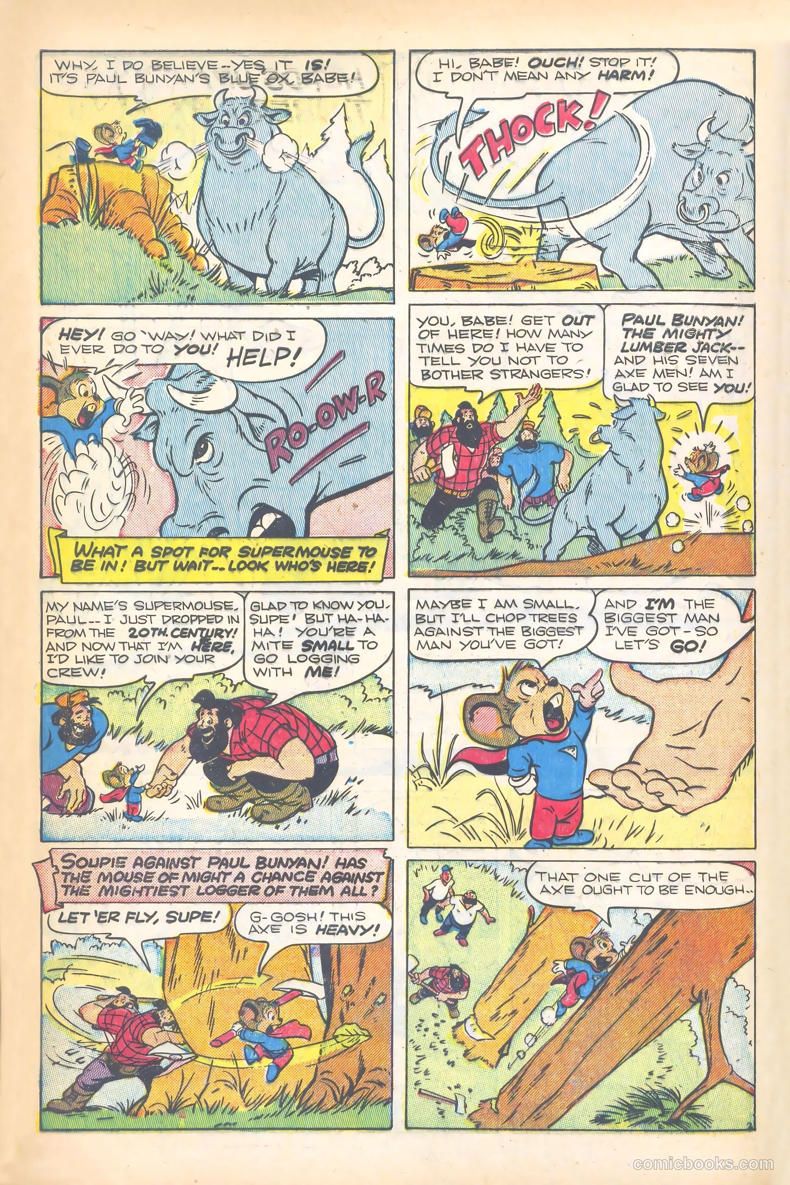 Supermouse #5 (1949) — page 4 of 36