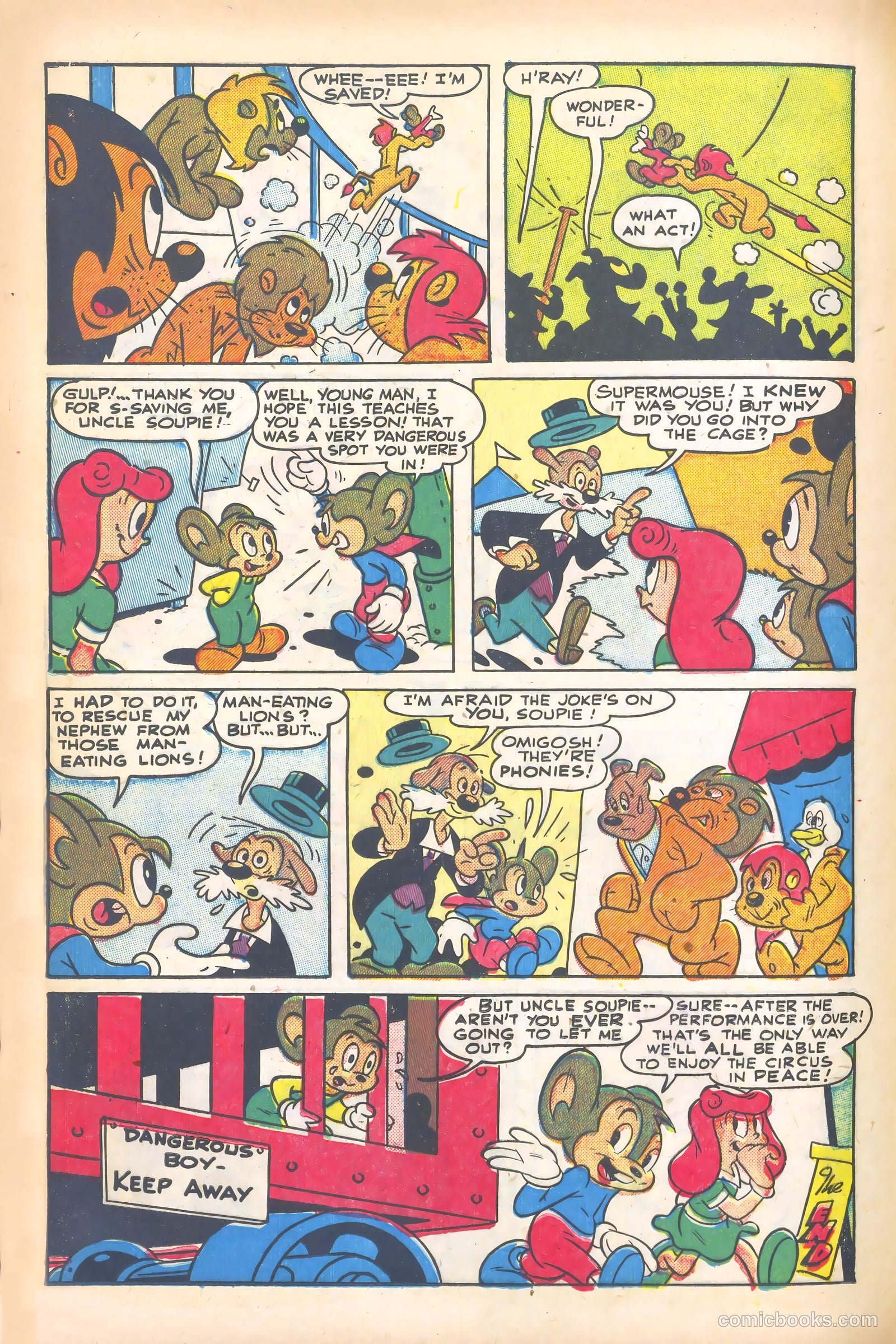Supermouse #5 (1949) — page 16 of 36