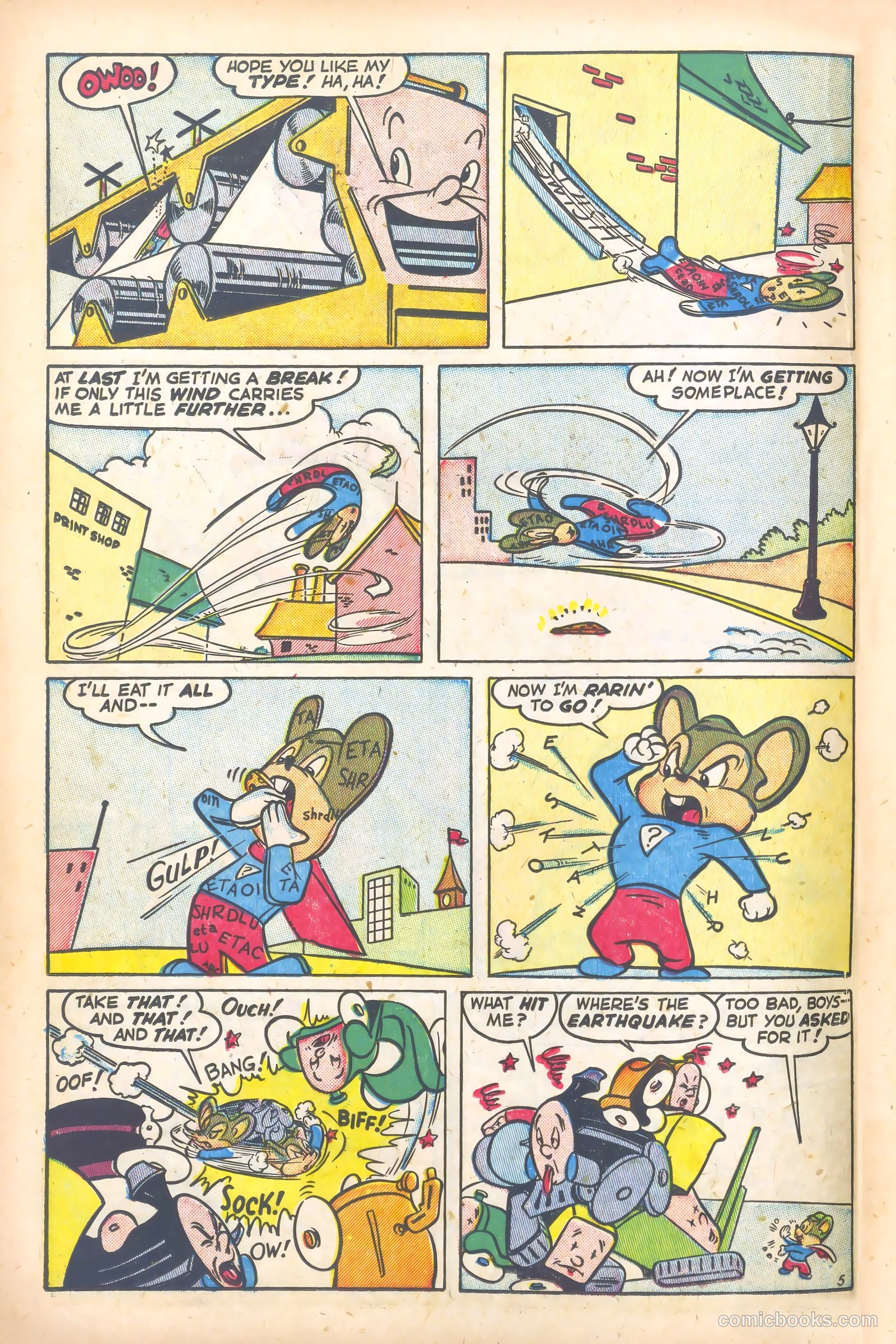 Supermouse #5 (1949) — page 22 of 36