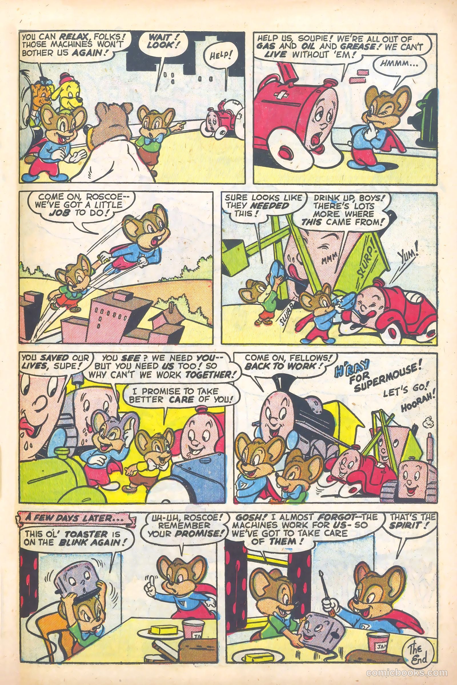 Supermouse #5 (1949) — page 23 of 36