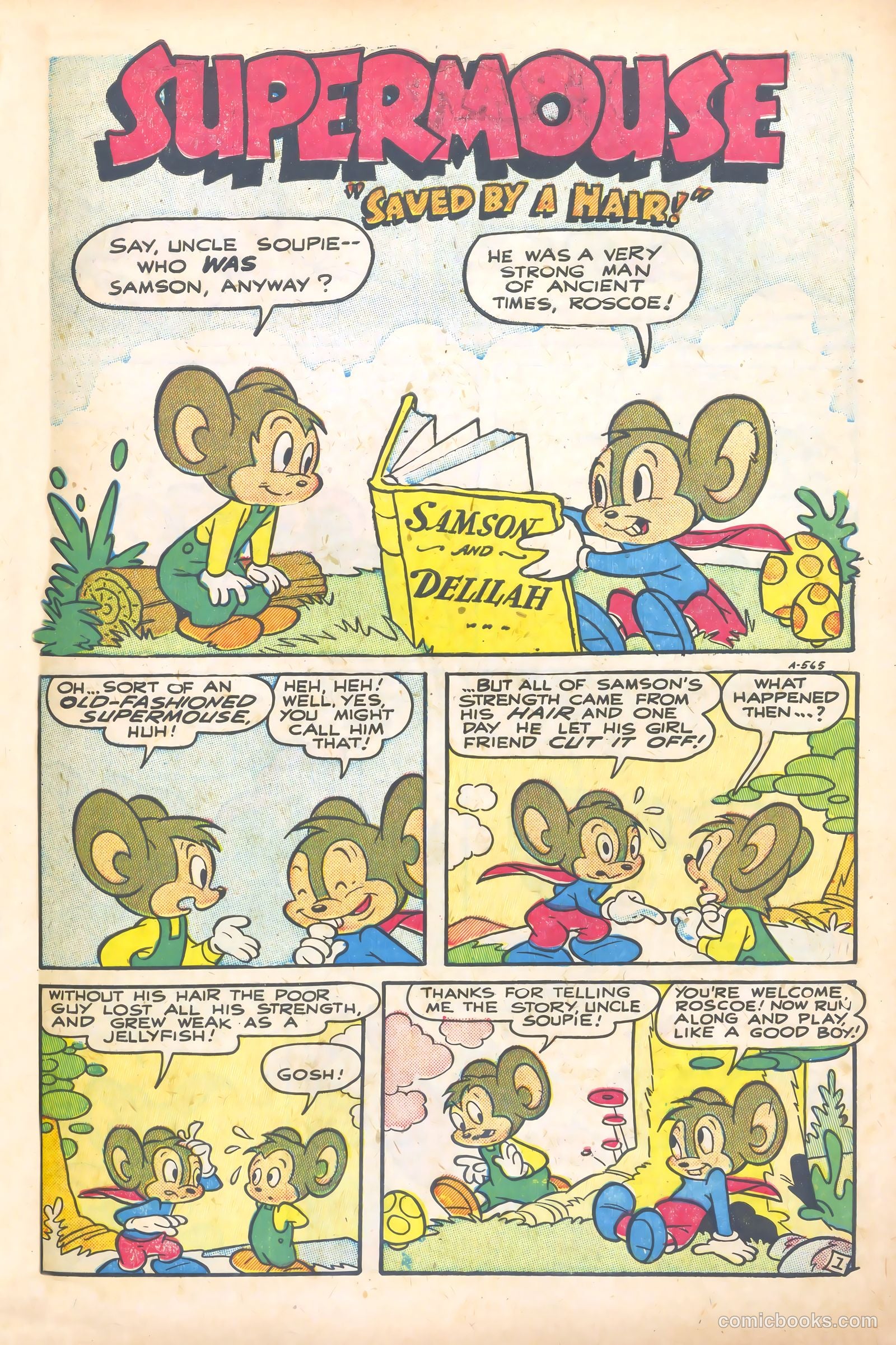 Supermouse #5 (1949) — page 31 of 36