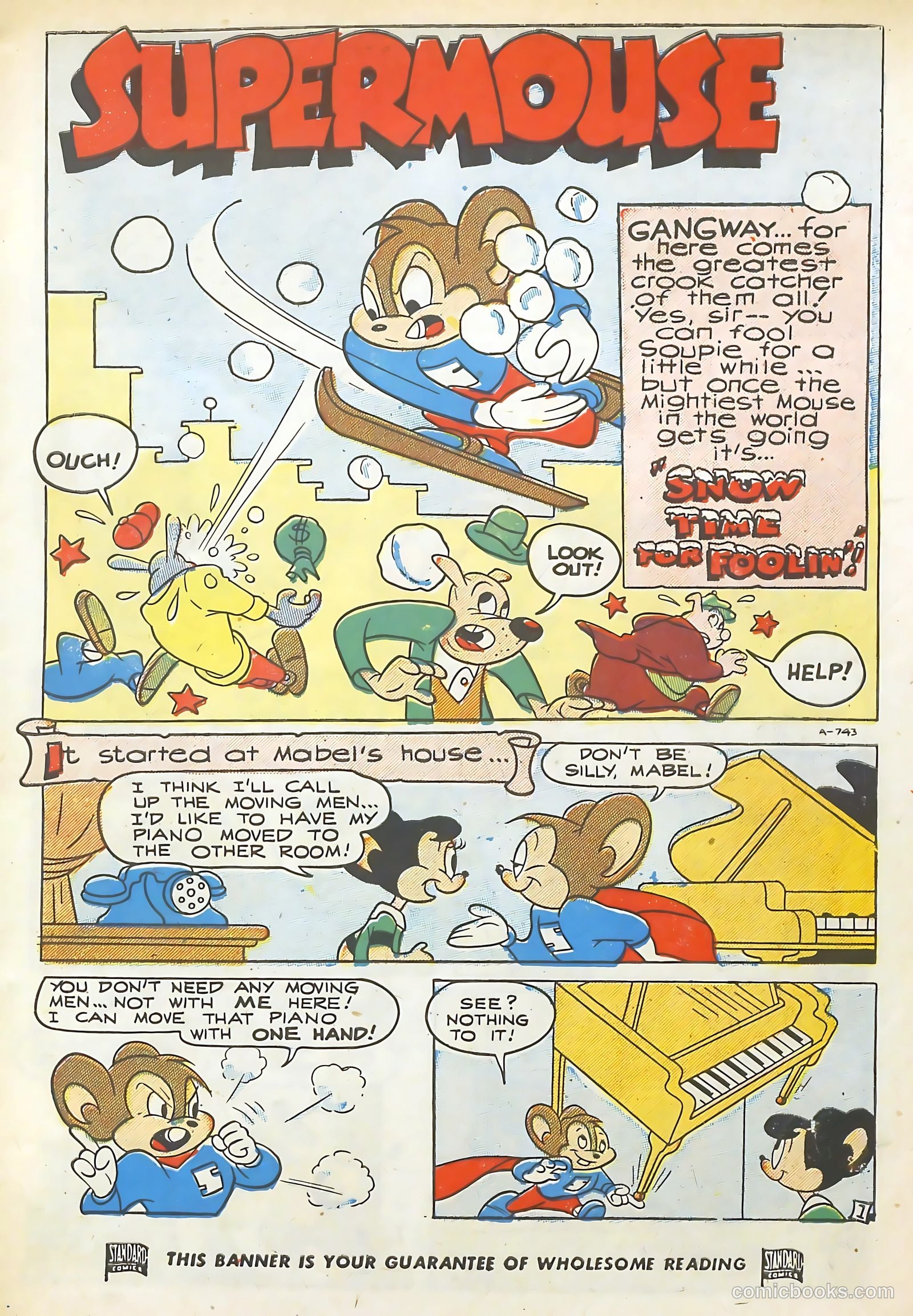 Supermouse #6 (1949) — page 3 of 36