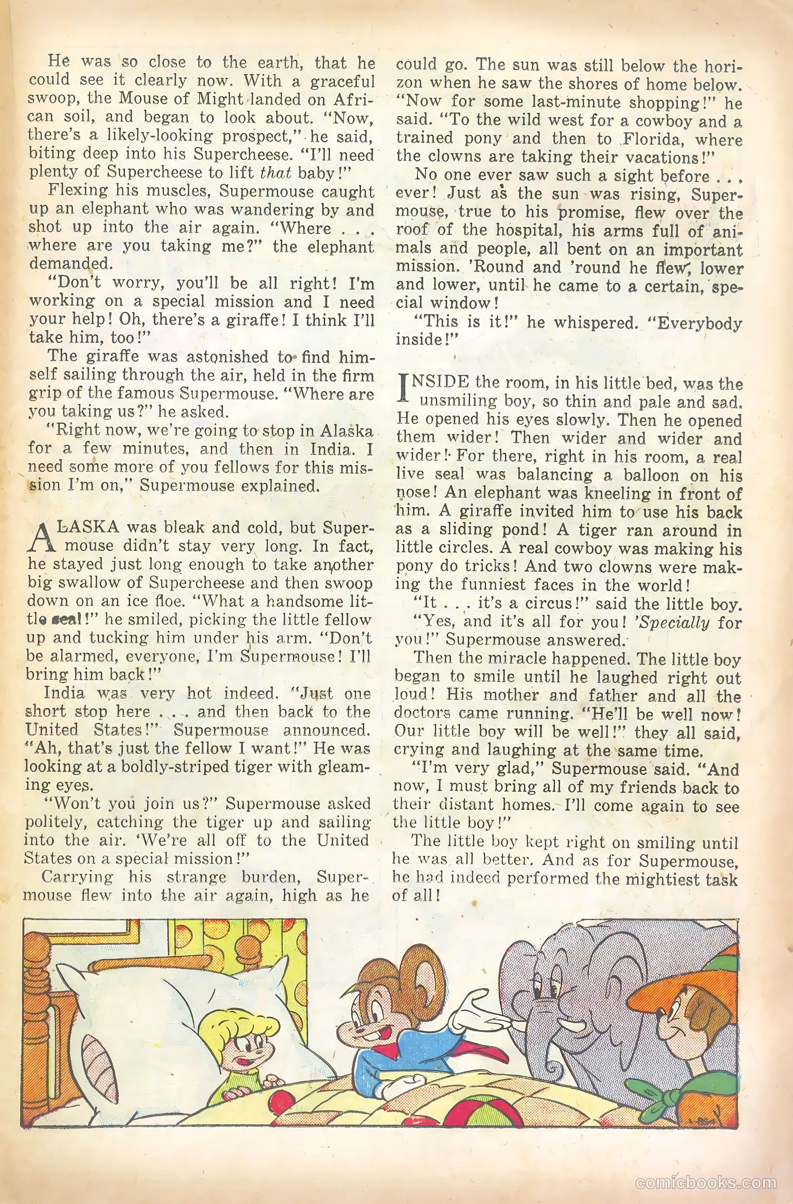 Supermouse #7 (1950) — page 23 of 36