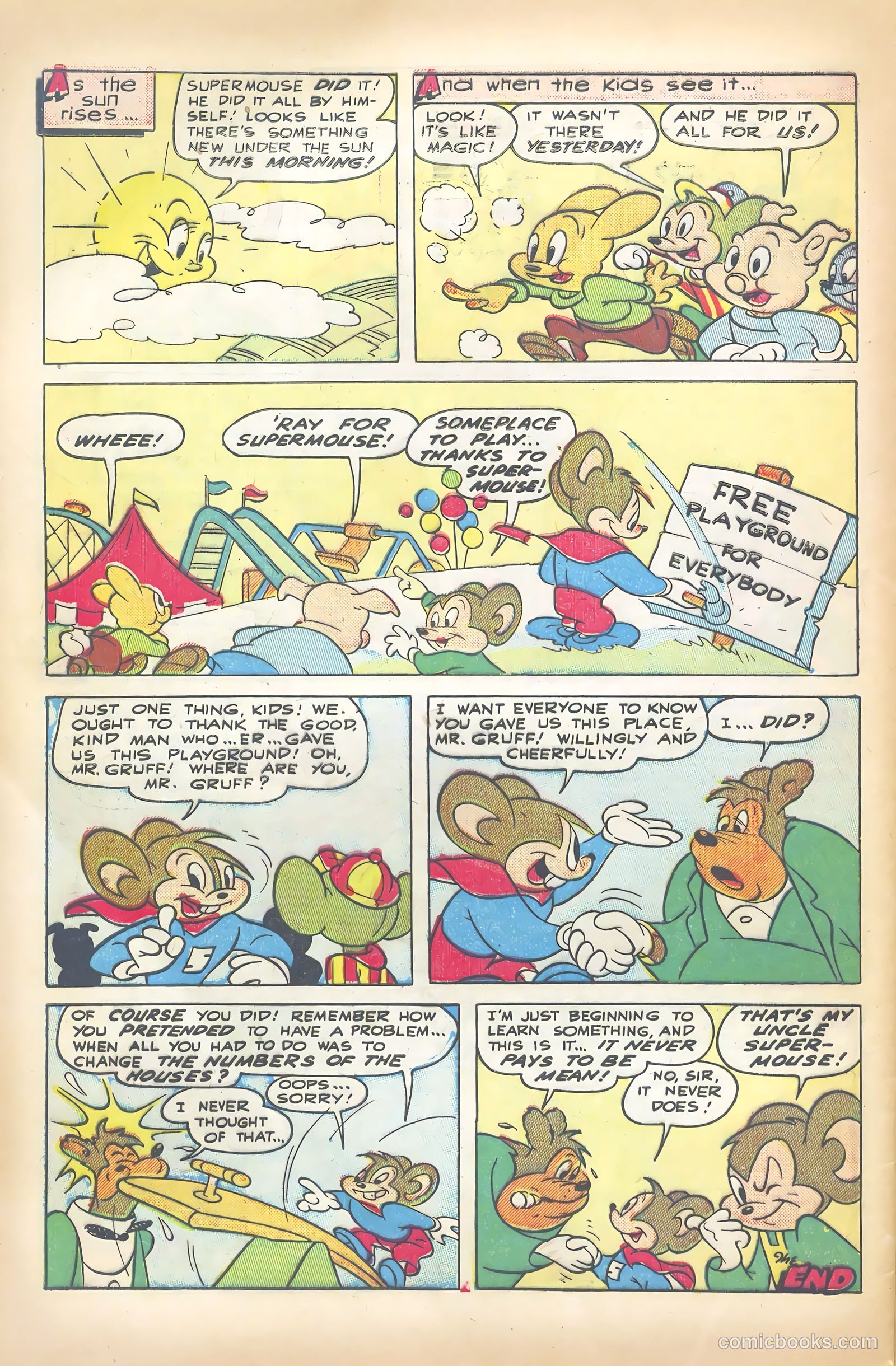 Supermouse #7 (1950) — page 32 of 36