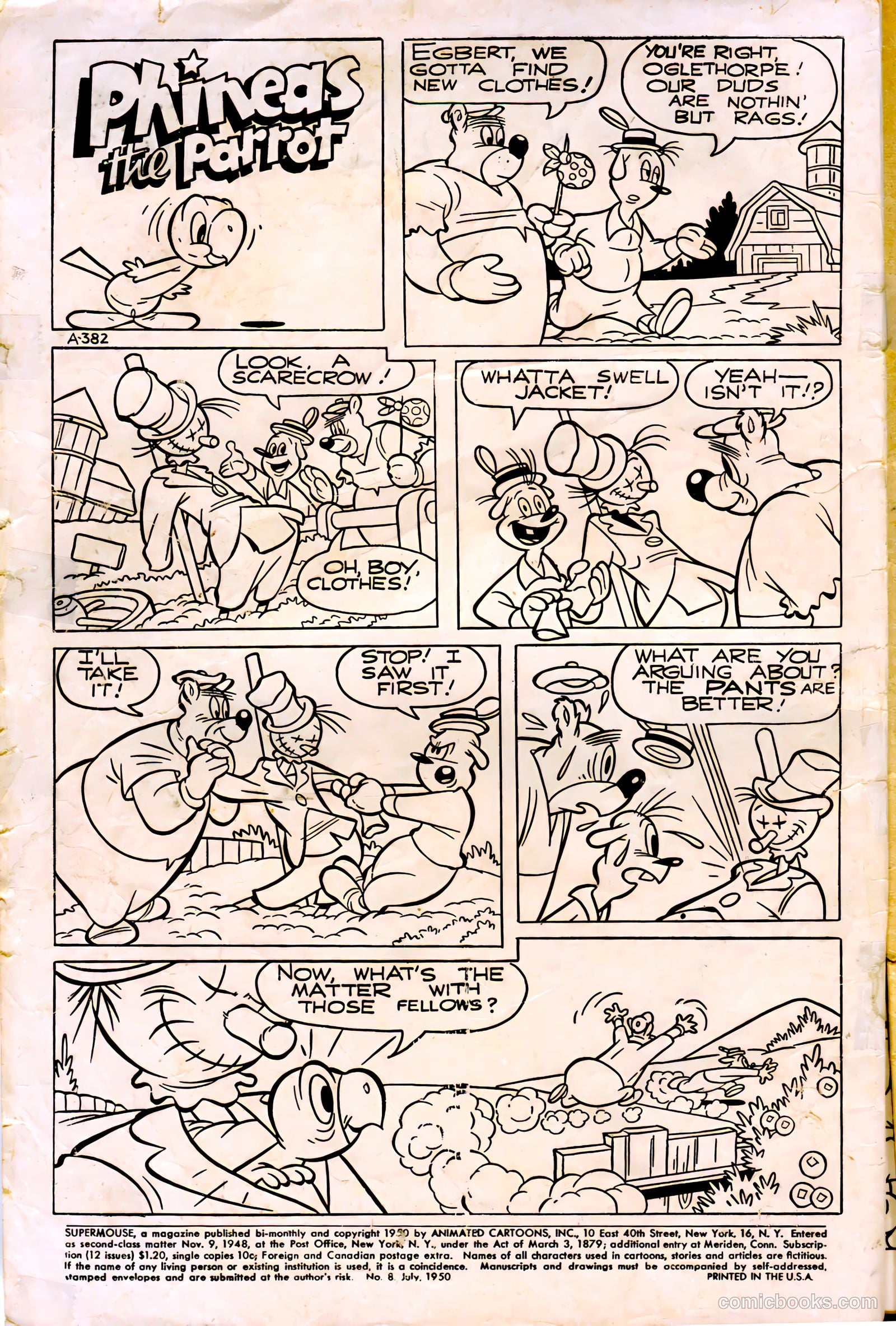 Supermouse #8 (1950) — page 2 of 36