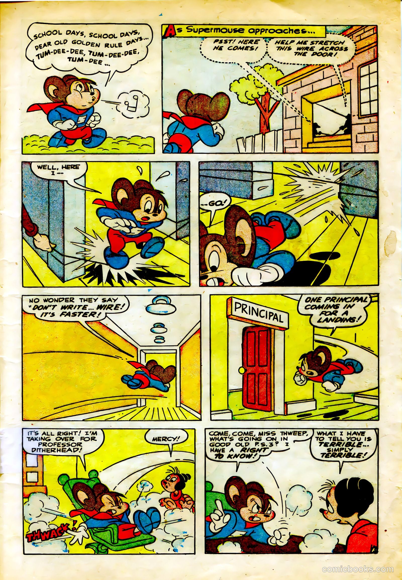 Supermouse #8 (1950) — page 5 of 36