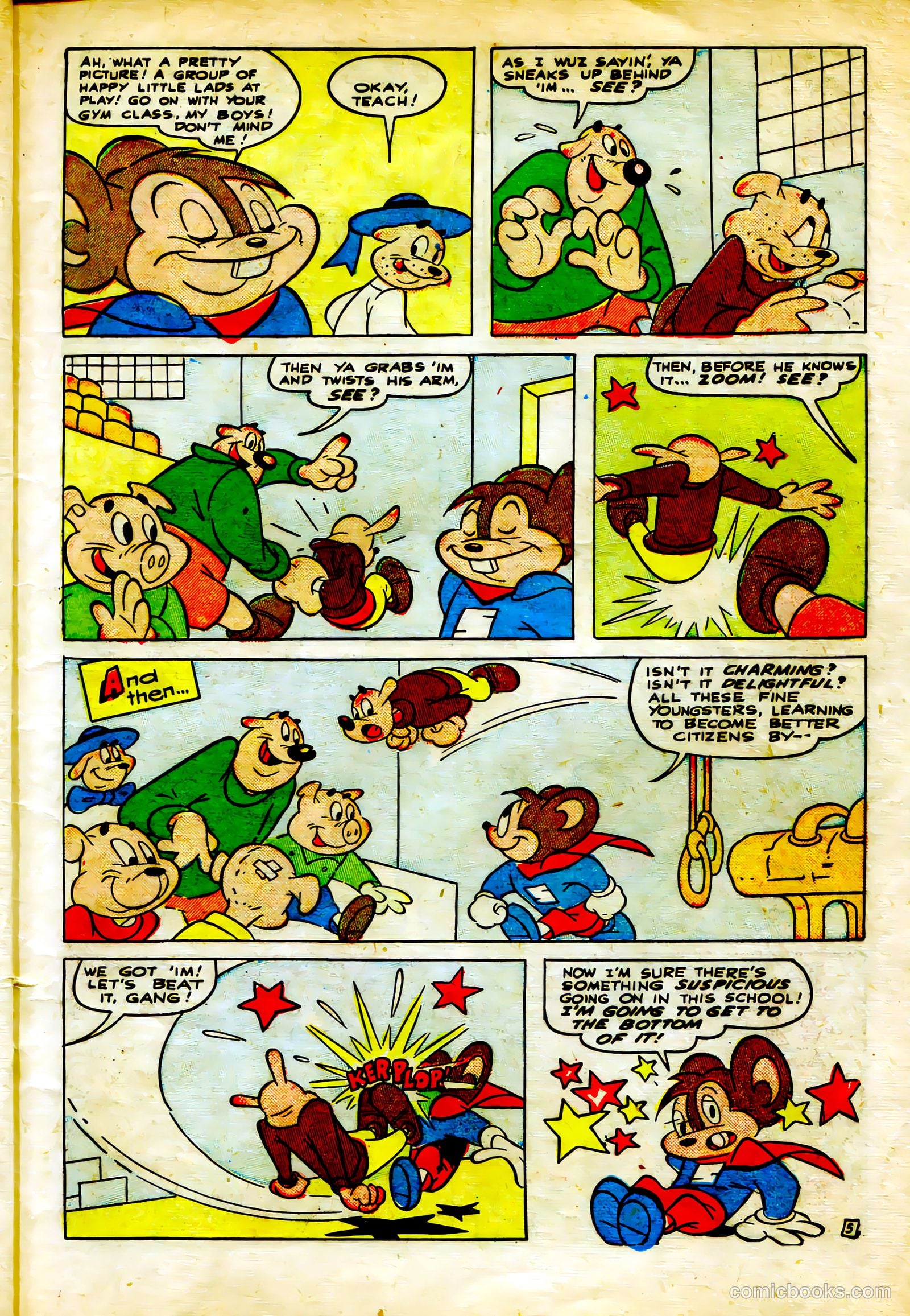 Supermouse #8 (1950) — page 7 of 36