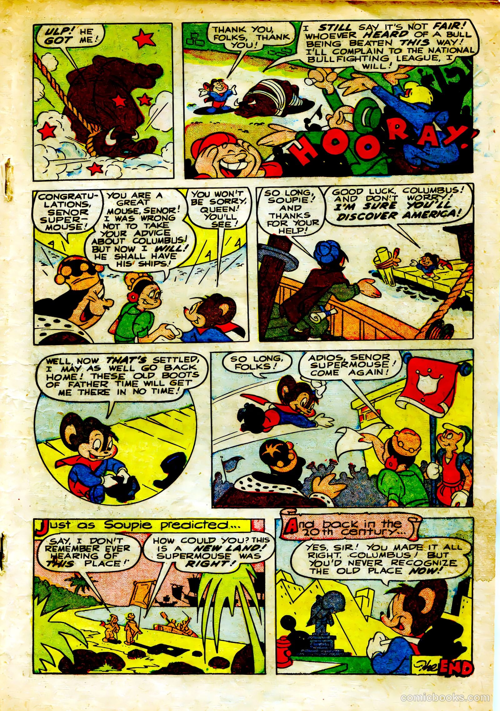 Supermouse #8 (1950) — page 19 of 36